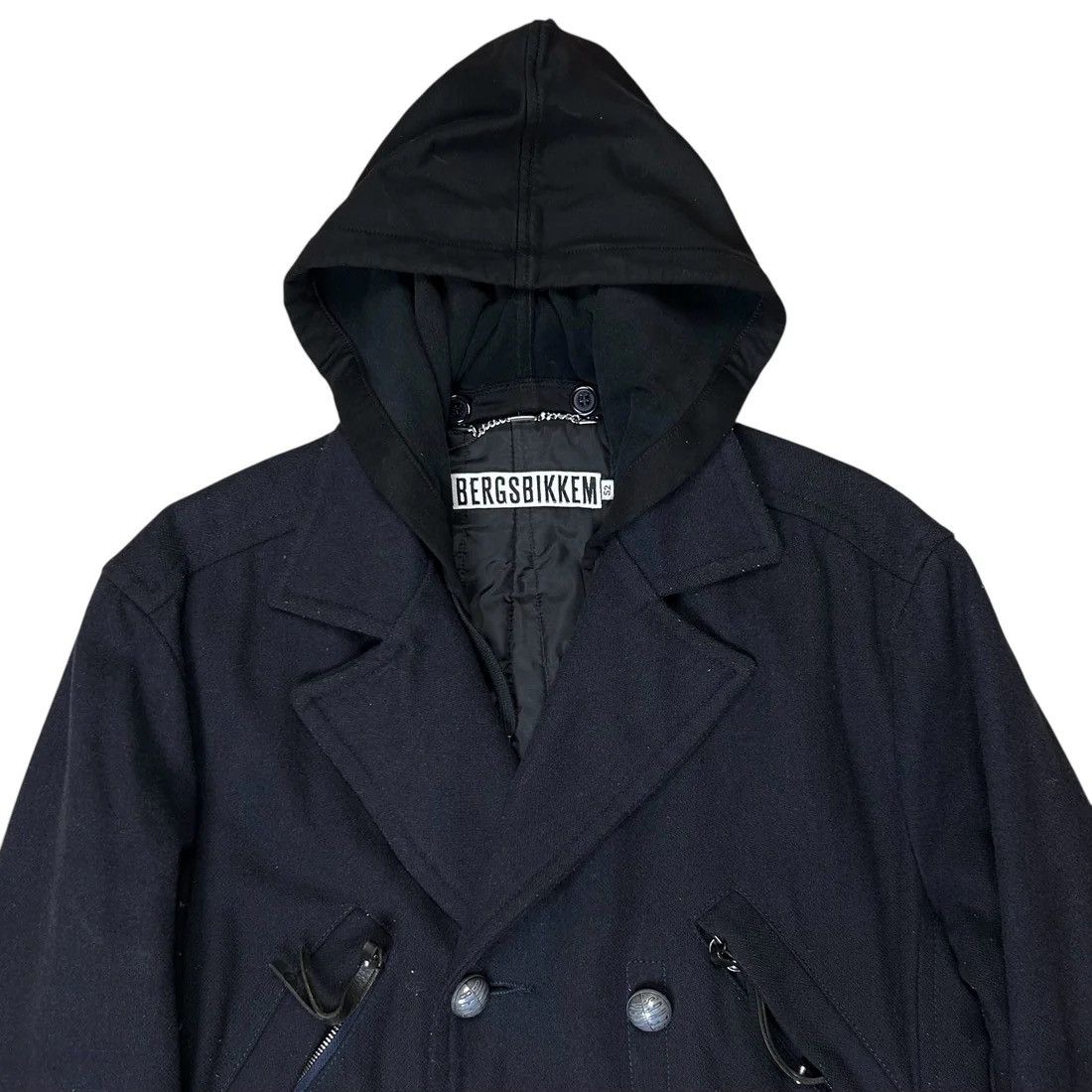Dirk Bikkembergs Dirk Bikkembergs Hooded Multi Pocket Caban Jacket Size US L / EU 52-54 / 3 - 4 Thumbnail