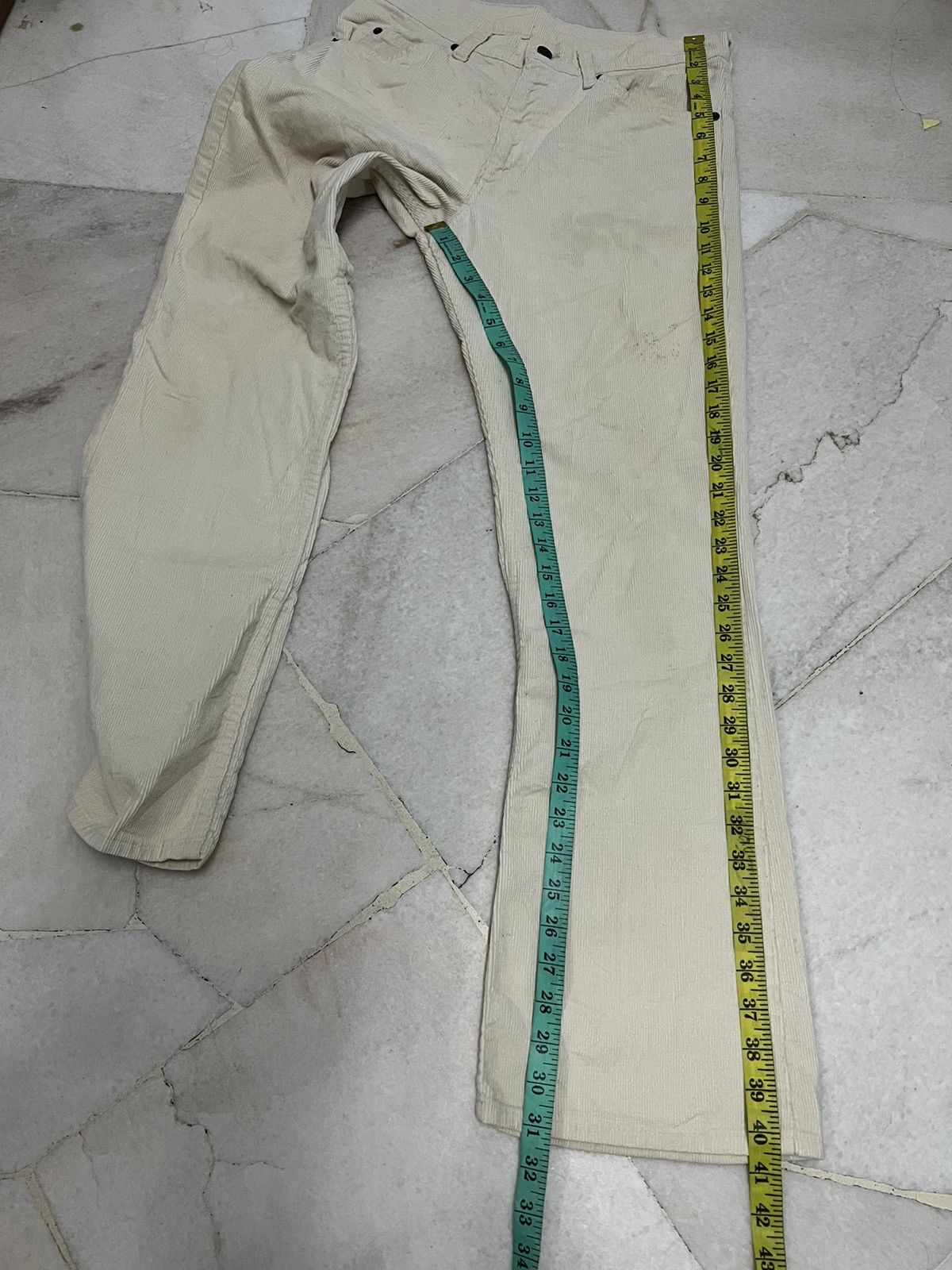 Levi's × Levi's Vintage Clothing × Vintage VINTAGE 80’S LEVIS 517 WHITE TAG FLARE CORDUROY PANTS Size US 30 / EU 46 - 15 Thumbnail