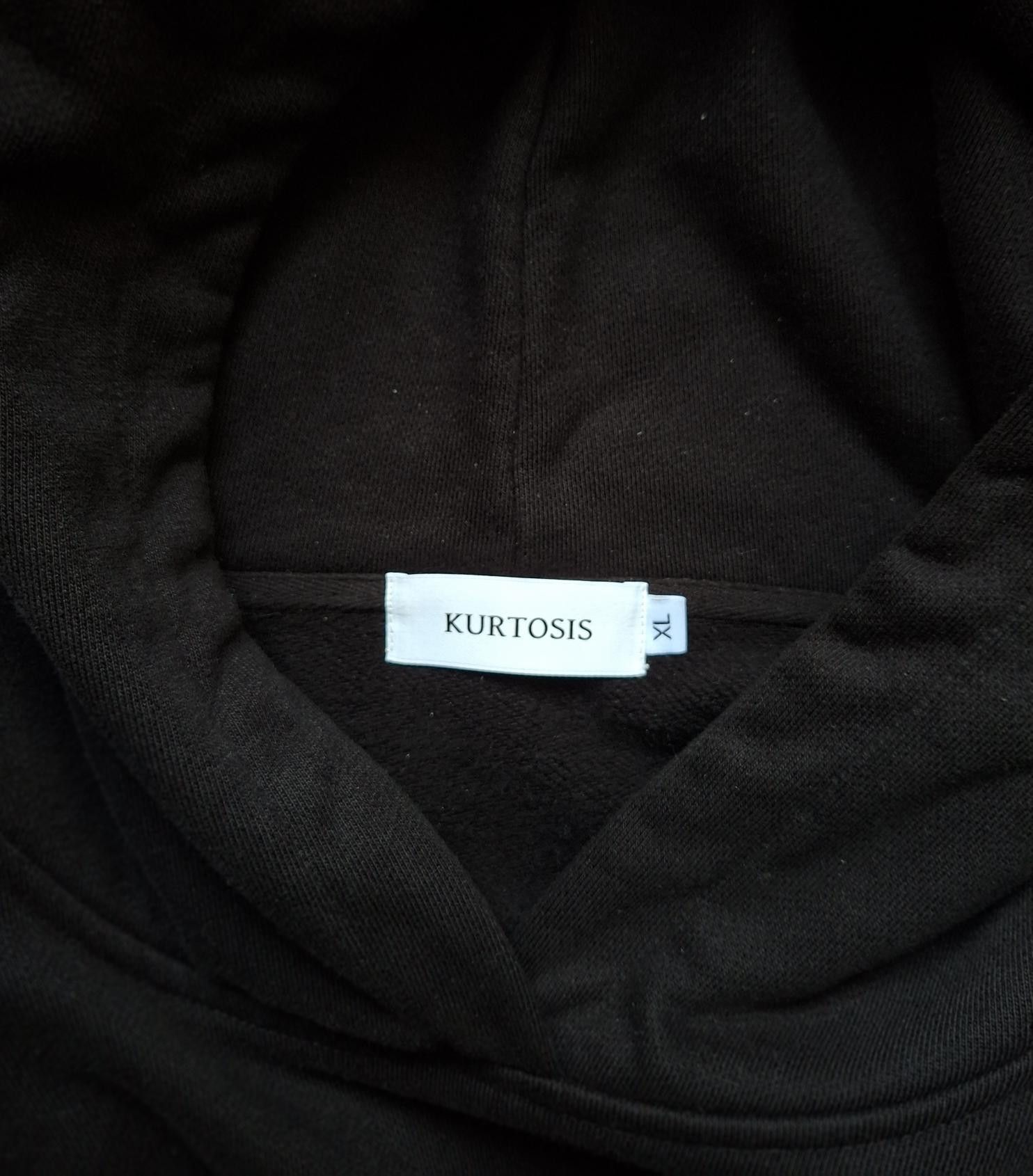 Other KURTOSIS "Live in the Tails" 460GSM Black Metal Heavy Hoodie Size US XL / EU 56 / 4 - 6 Thumbnail