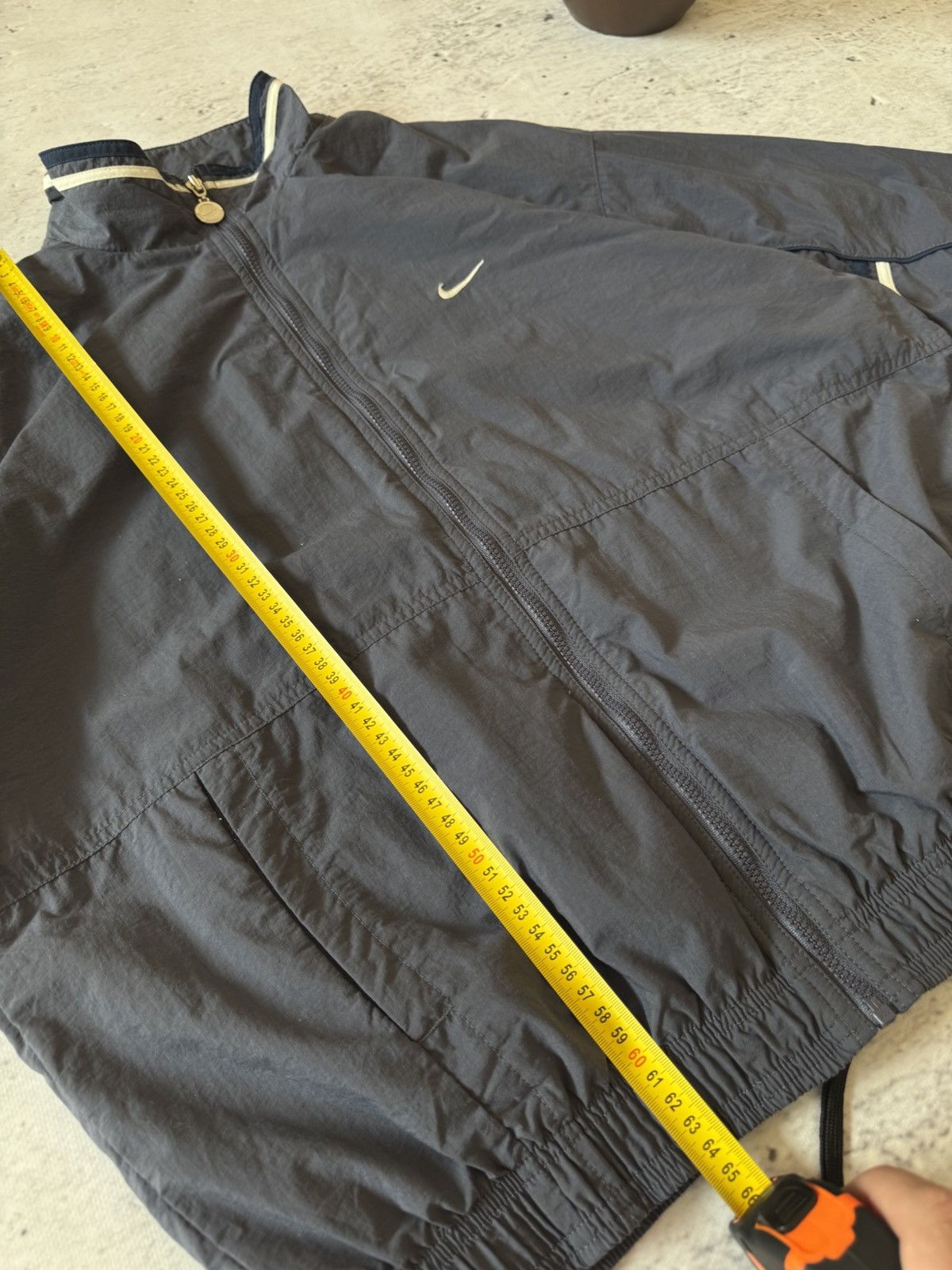 Nike × Vintage NIKE VINTAGE BASIC LOGO OVERSIZE BAGGY LIGHT JACKET Size US M / EU 48-50 / 2 - 8 Thumbnail