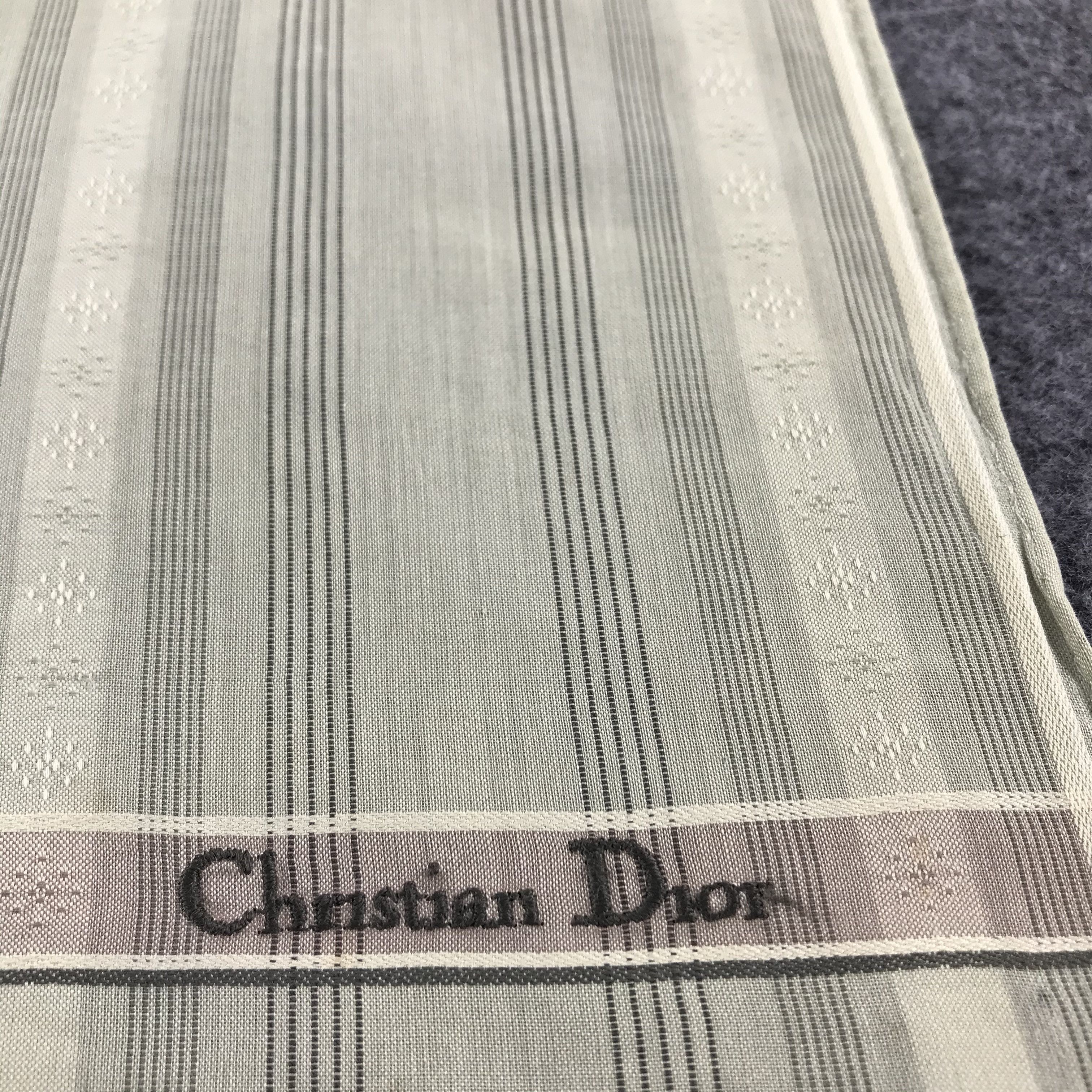 Christian Dior Monsieur Christian Dior Handkerchief Neckerchief Bandana H468 Size ONE SIZE - 4 Thumbnail