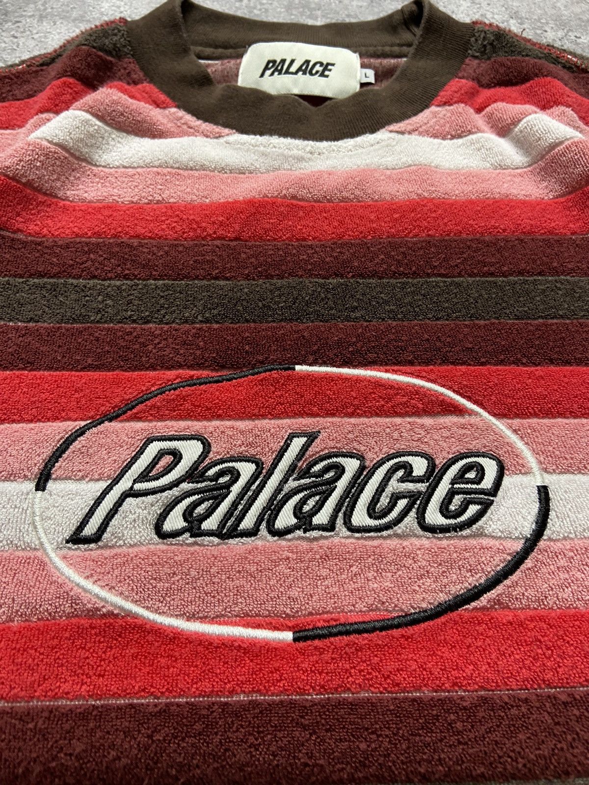 Palace Palace Terry Cloth Striped Shirt L Size US L / EU 52-54 / 3 - 2 Thumbnail