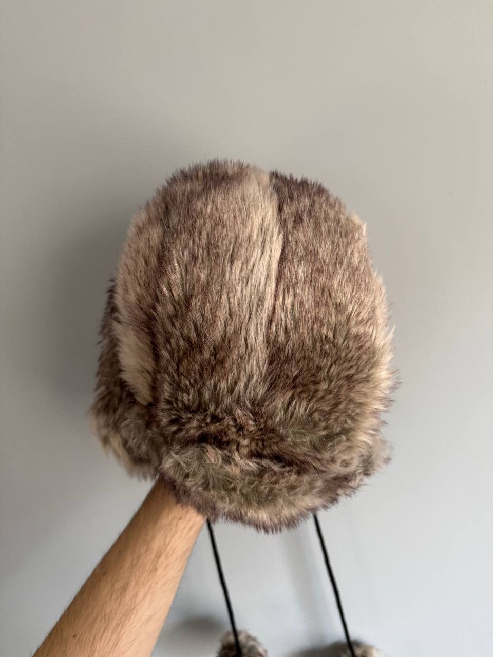 Japanese Brand Vintage Fuzzy Ushanka Beanie Hat Faux Fur Size ONE SIZE - 10 Thumbnail