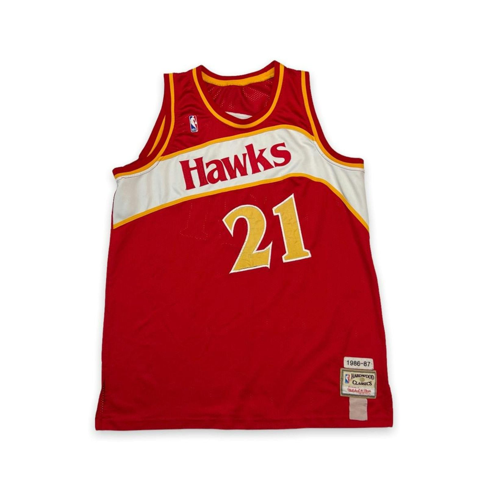 Mitchell & Ness Mitchell & Ness Dominique Wilkins Atlanta Hawks Jersey 2XL Size US XXL / EU 58 / 5 - 5 Thumbnail