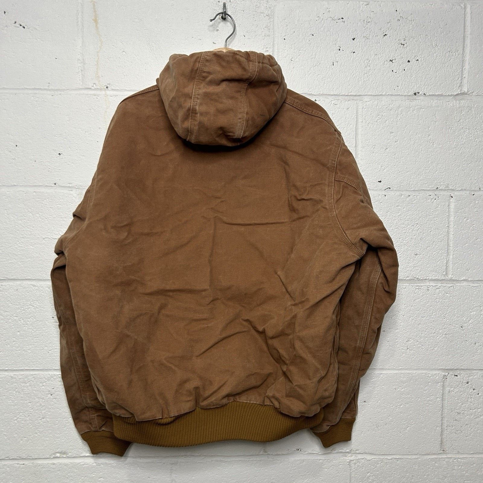 Carhartt Carhartt Quilt-Lined Hooded Canvas Active Jacket “Brown” Size US L / EU 52-54 / 3 - 2 Thumbnail