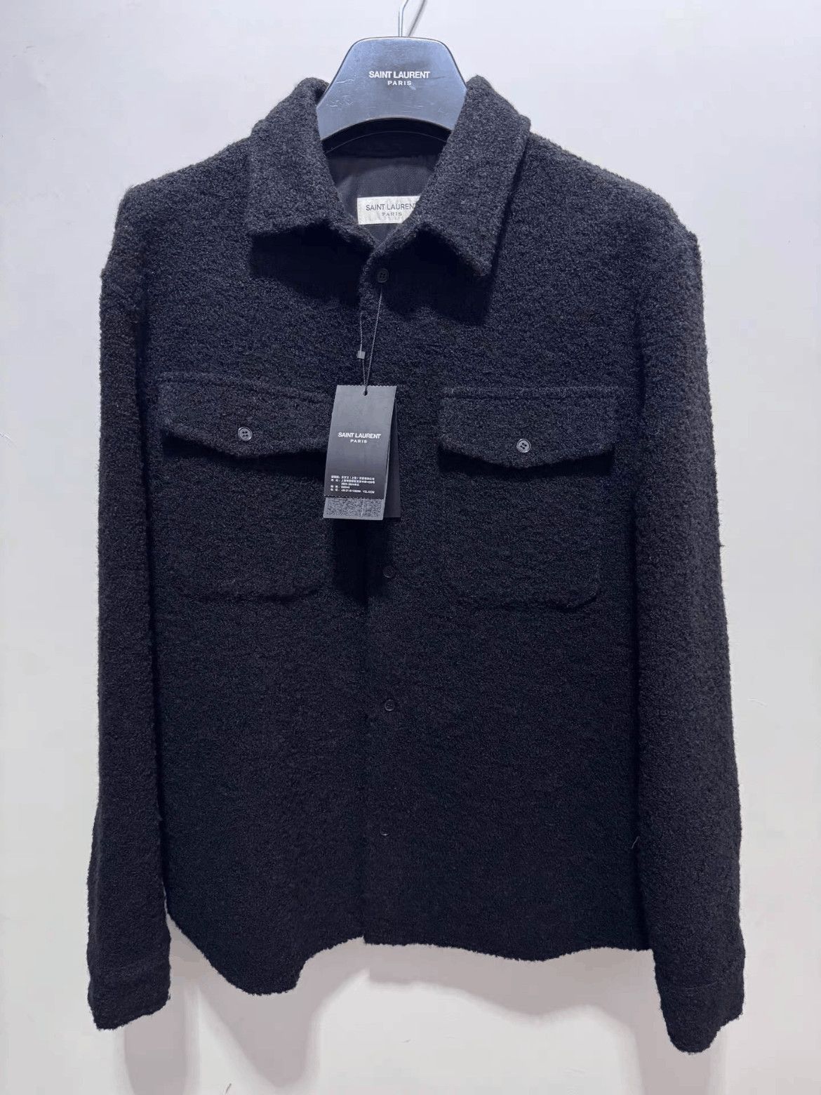 Saint Laurent Paris Saint Laurent Paris 23AW Wool Jacket-2508 Size US S / EU 44-46 / 1 - 1 Thumbnail