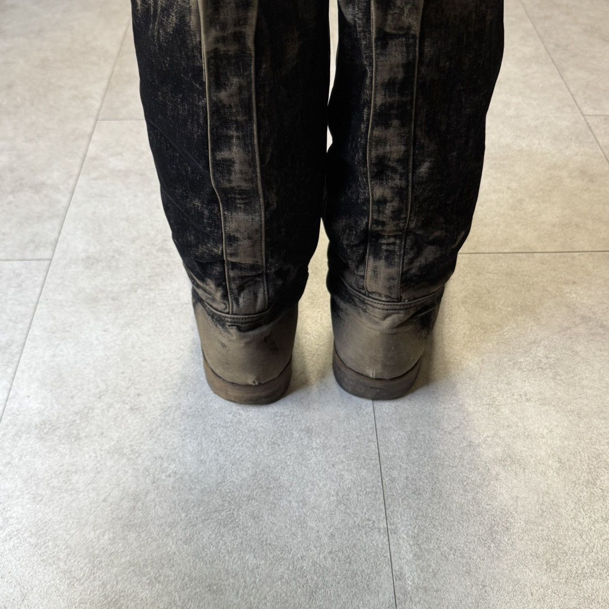 Jun Takahashi × Undercover Undercover but beautiful Denim Boots Size US 10.5 / EU 43-44 - 5 Thumbnail