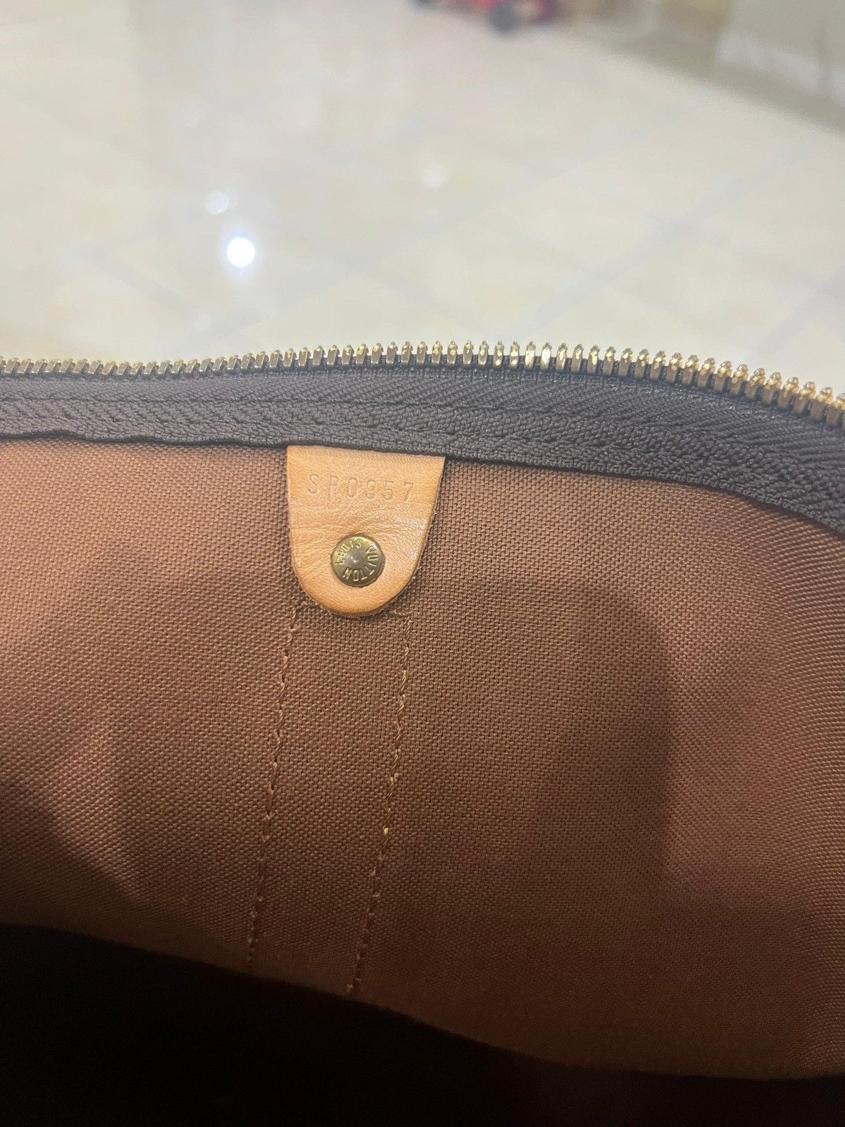 Louis Vuitton LOUIS VUITTON 'KEEPALL 55' Monogram FRANCE SUPERB CONDITION! Size ONE SIZE - 13 Thumbnail