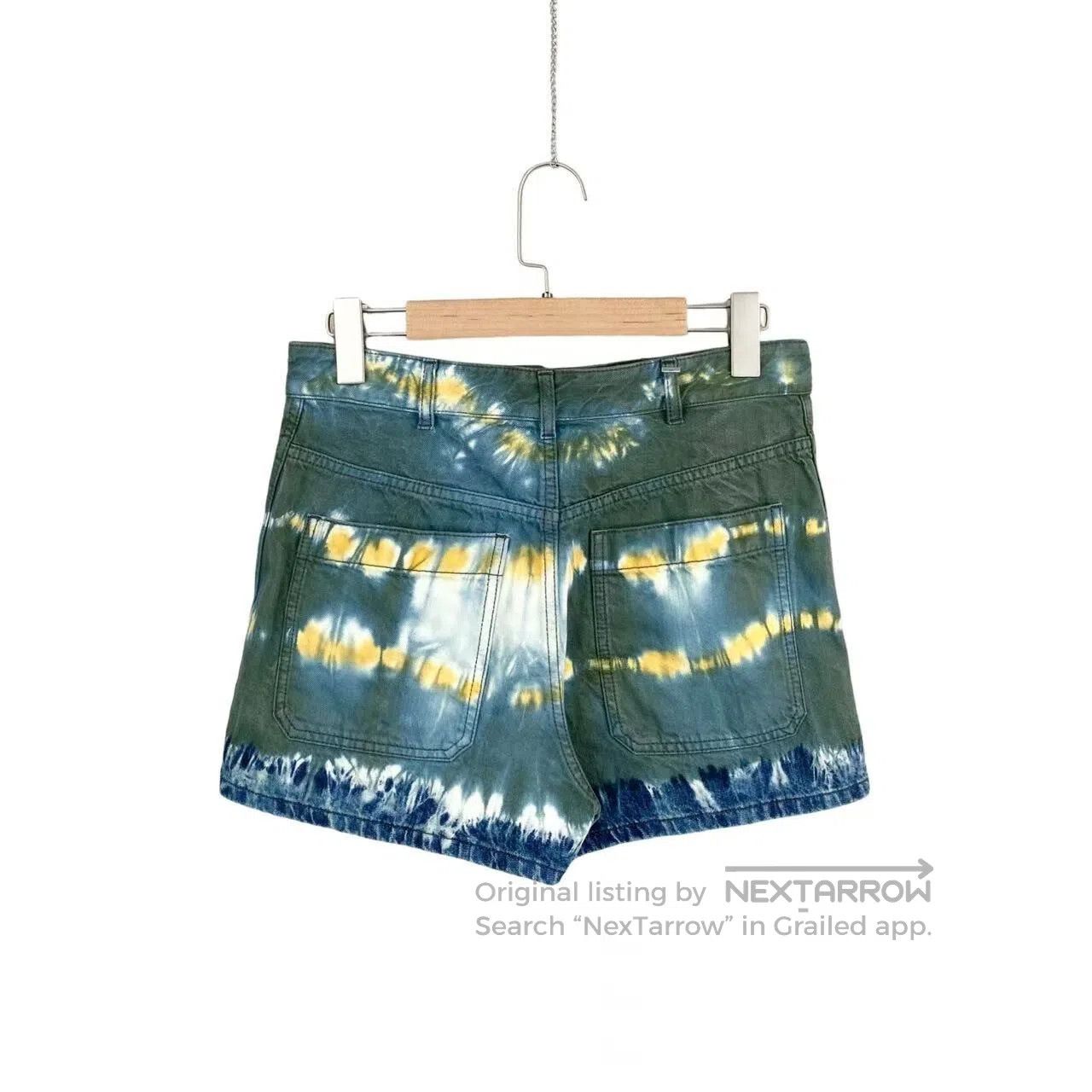 Dior Dior Four-pocket tie-dye denim shorts| Size 42" / US 20 - 2 Thumbnail