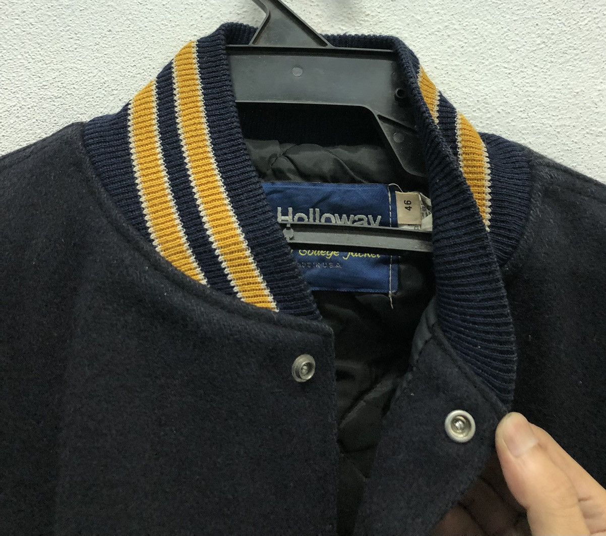 Holloway Vintage Holloway Made In Usa Goodrich Varsity Jacket Size US XL / EU 56 / 4 - 6 Thumbnail