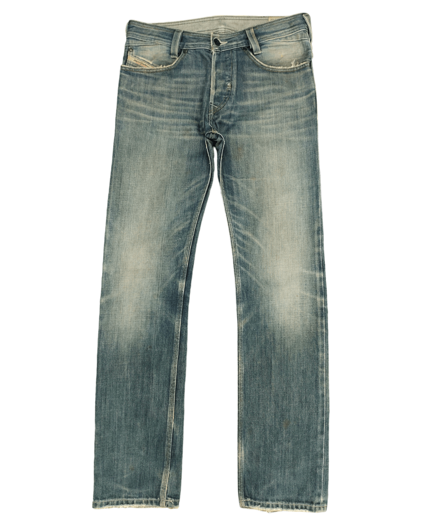 Diesel Vintage Y2k Diesel Slammer Embroidered Pocket Denim Jeans Size US 30 / EU 46 - 2 Thumbnail