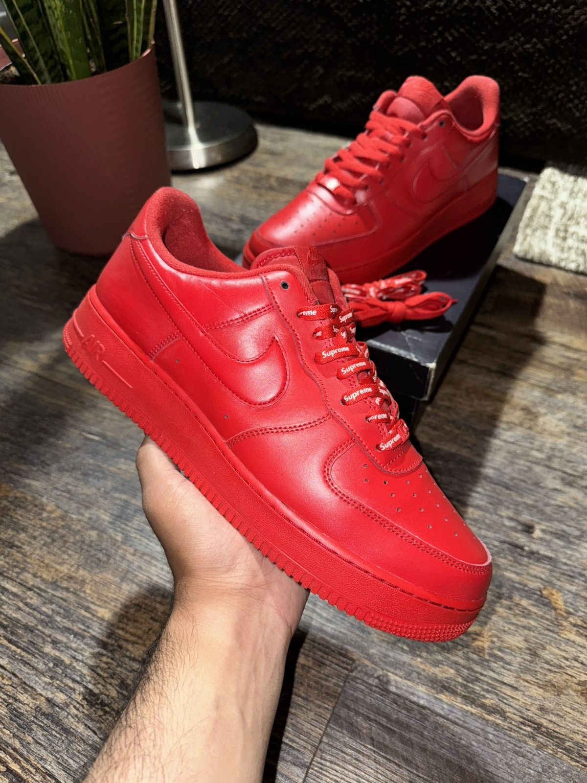 Nike Nike Air Force 1 Low 07 LV8 1 – Size 13 OG Box/Supreme Laces Size US 13 / EU 46 - 3 Thumbnail