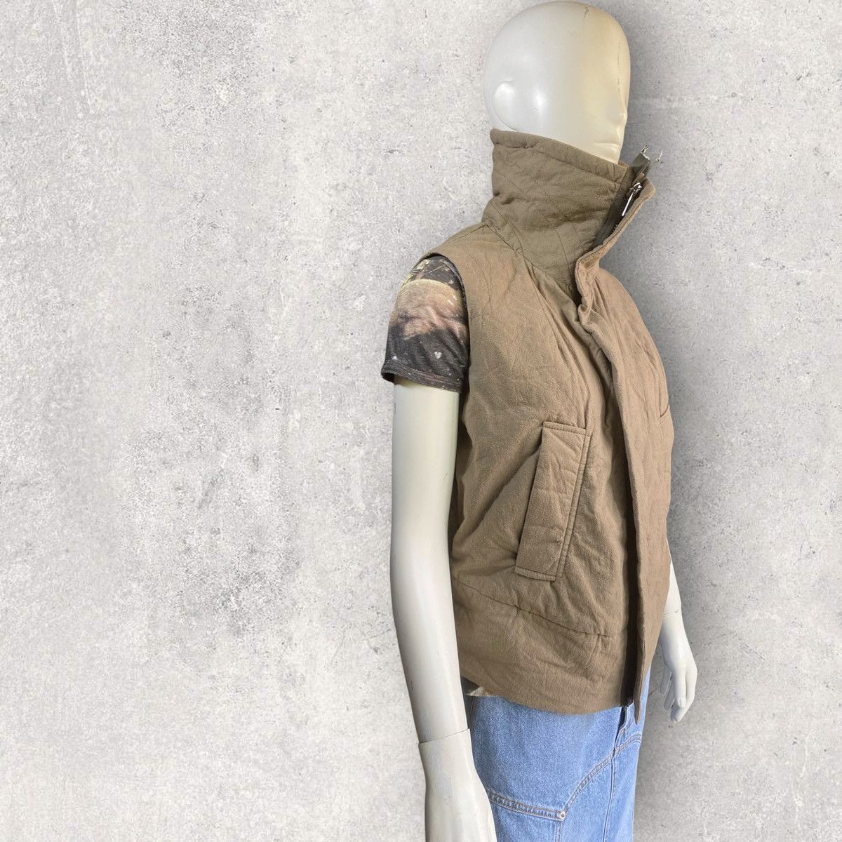 Rick Owens Rick Owens Moleskin Vest Size S / US 4 / IT 40 - 2 Thumbnail