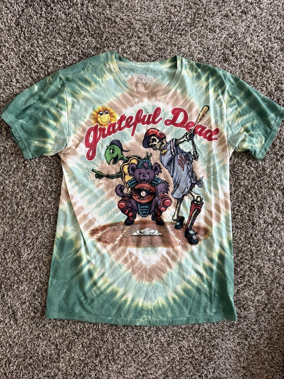 Liquid Blue Grateful Dead Baseball Tee Size US M / EU 48-50 / 2 - 1 Thumbnail