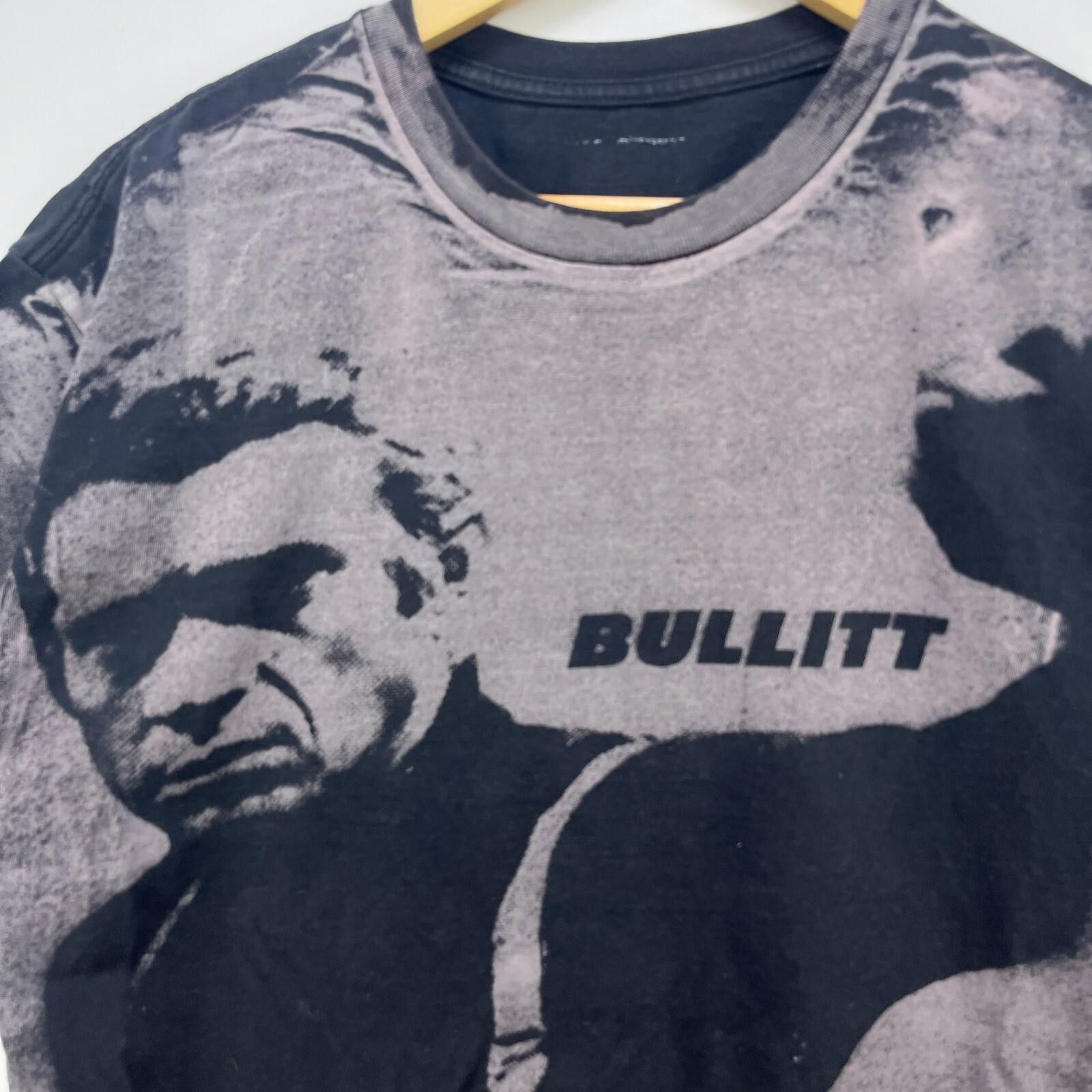 Vintage Steve McQueen Bullitt All Over T-Shirt Men's Size Large Size US L / EU 52-54 / 3 - 3 Thumbnail