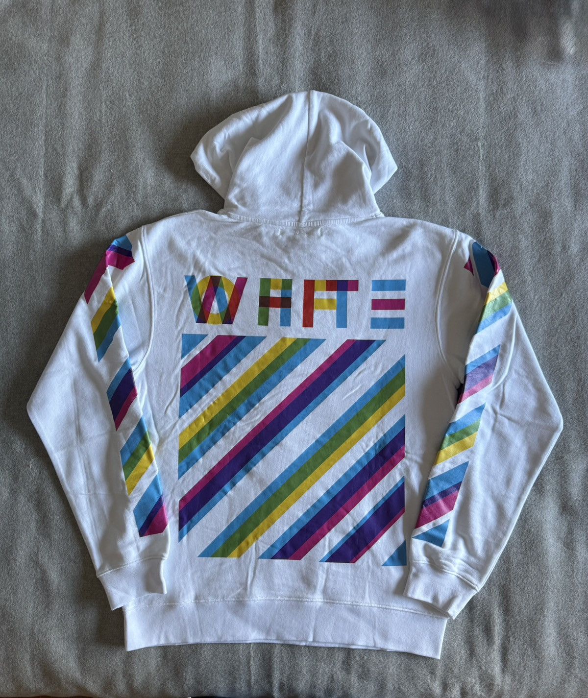 Off-White Sweatshirt Off-White Antonia Collab Colorful Printed Back Size US L / EU 52-54 / 3 - 1 Thumbnail