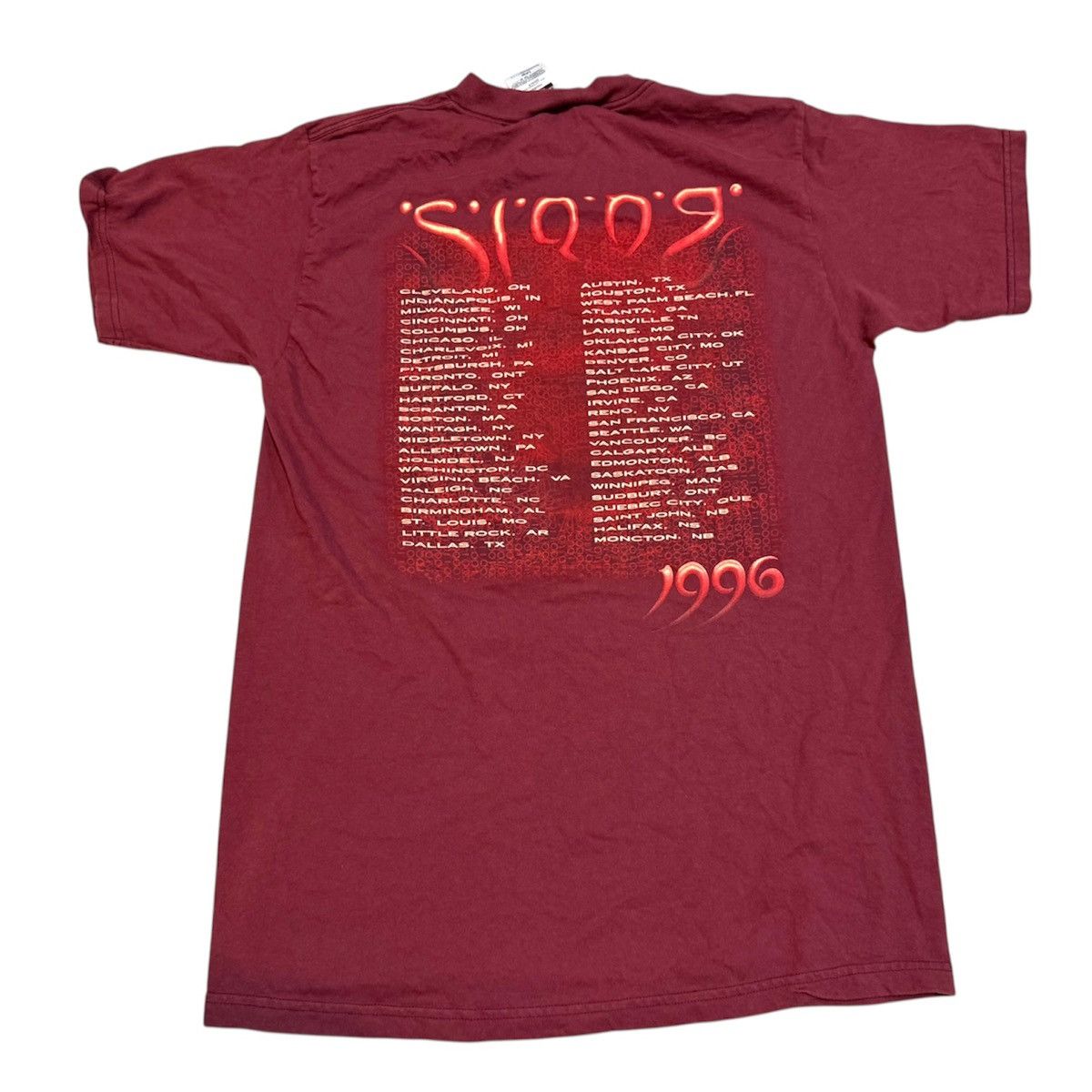 Band Tees Vintage 90s Def Leppard Sting 1996 T-Shirt Size US L / EU 52-54 / 3 - 2 Thumbnail