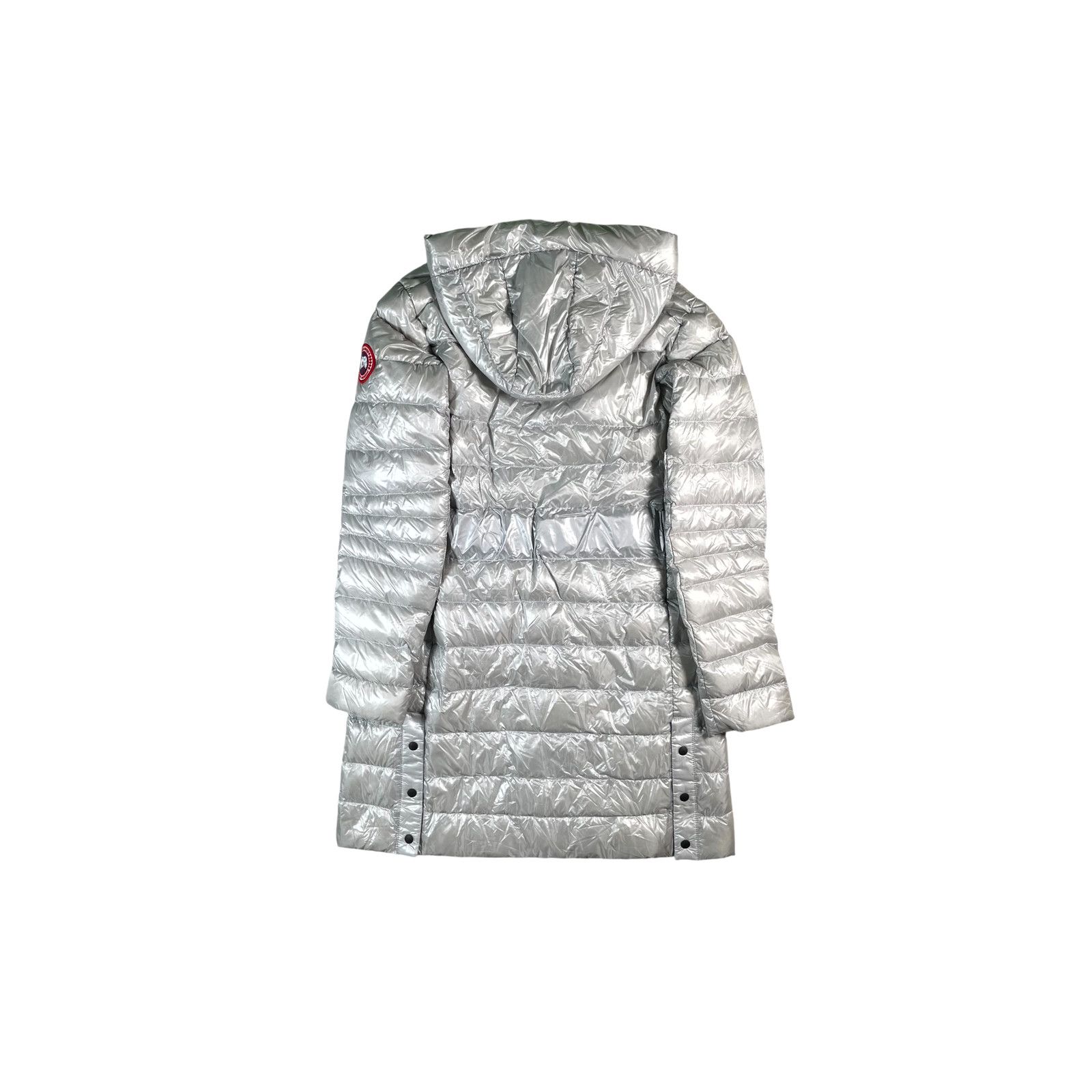 Canada Goose Canada goose Women's Long Silver Coat Size M / US 6-8 / IT 42-44 - 2 Thumbnail