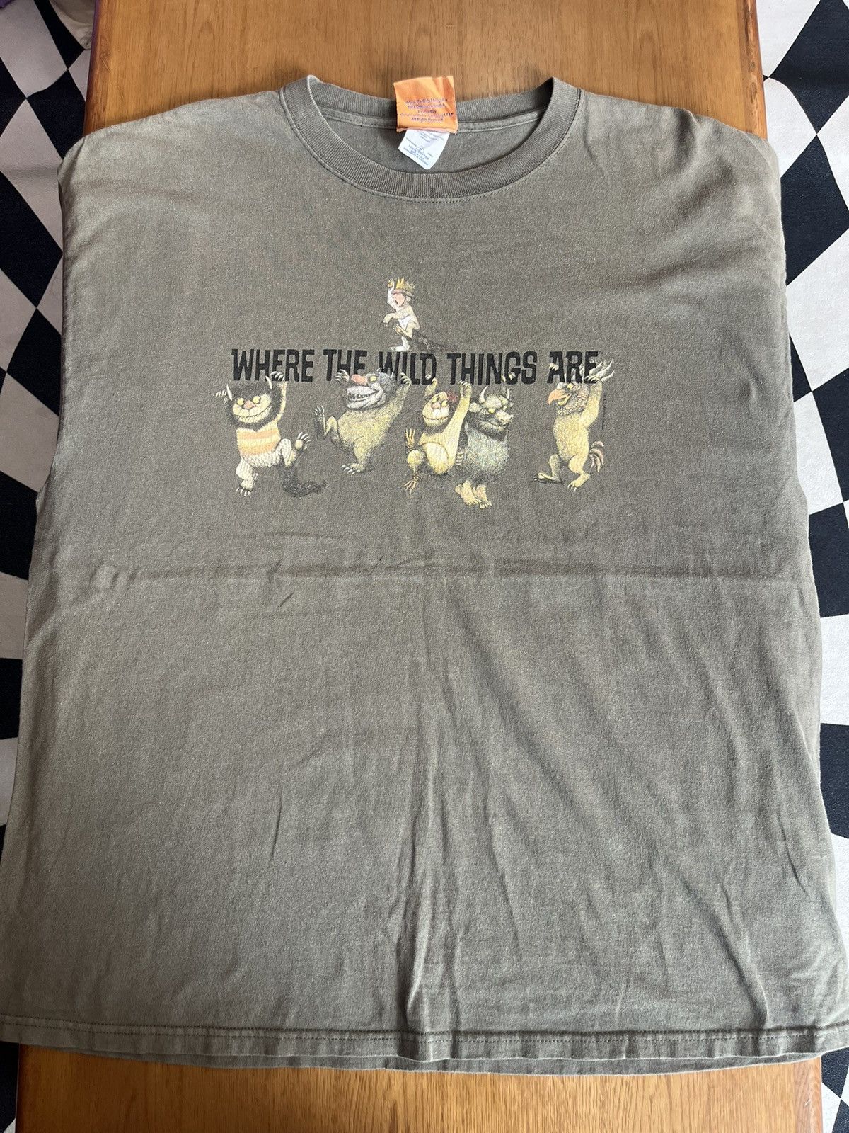 Universal Studios Vintage WHERE THE WILD THINGS ARE 00’s Universal Tshirt Size US XL / EU 56 / 4 - 3 Thumbnail