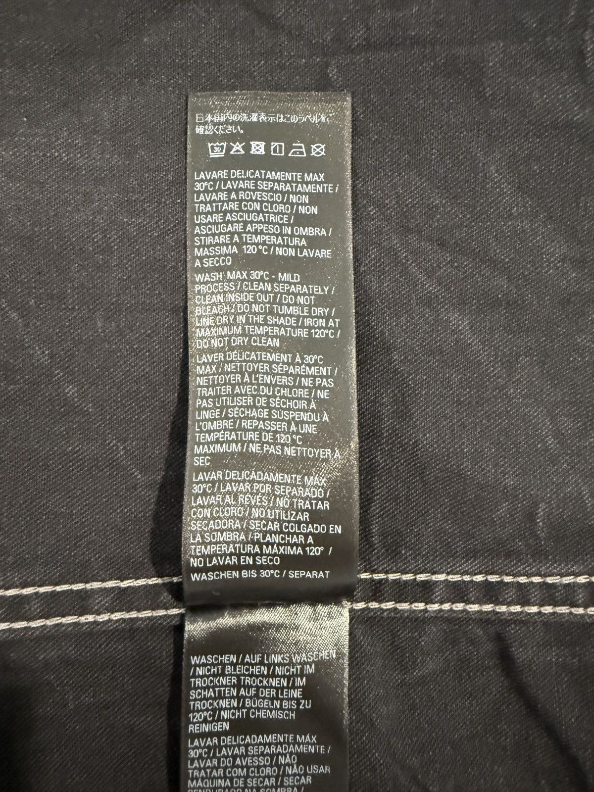 Balenciaga Balenciaga D-Ring Cargo Shirt in Black Size US M / EU 48-50 / 2 - 6 Thumbnail