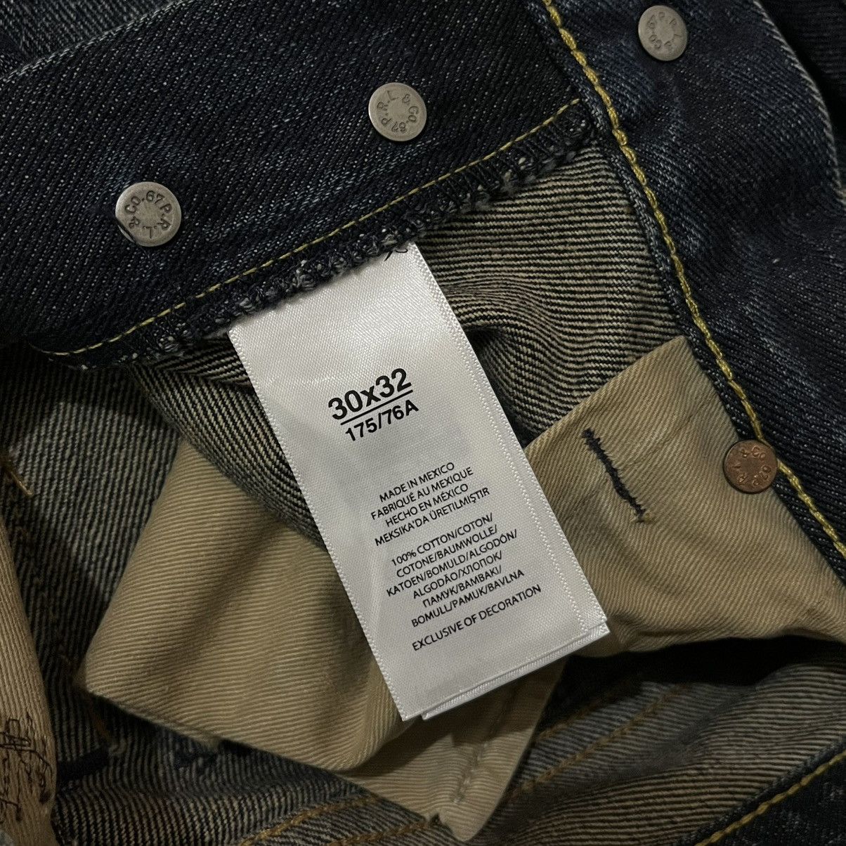 Polo Ralph Lauren Polo Ralph Lauren Patchwork Distressed Selvedge Denim Jeans Size US 30 / EU 46 - 13 Thumbnail