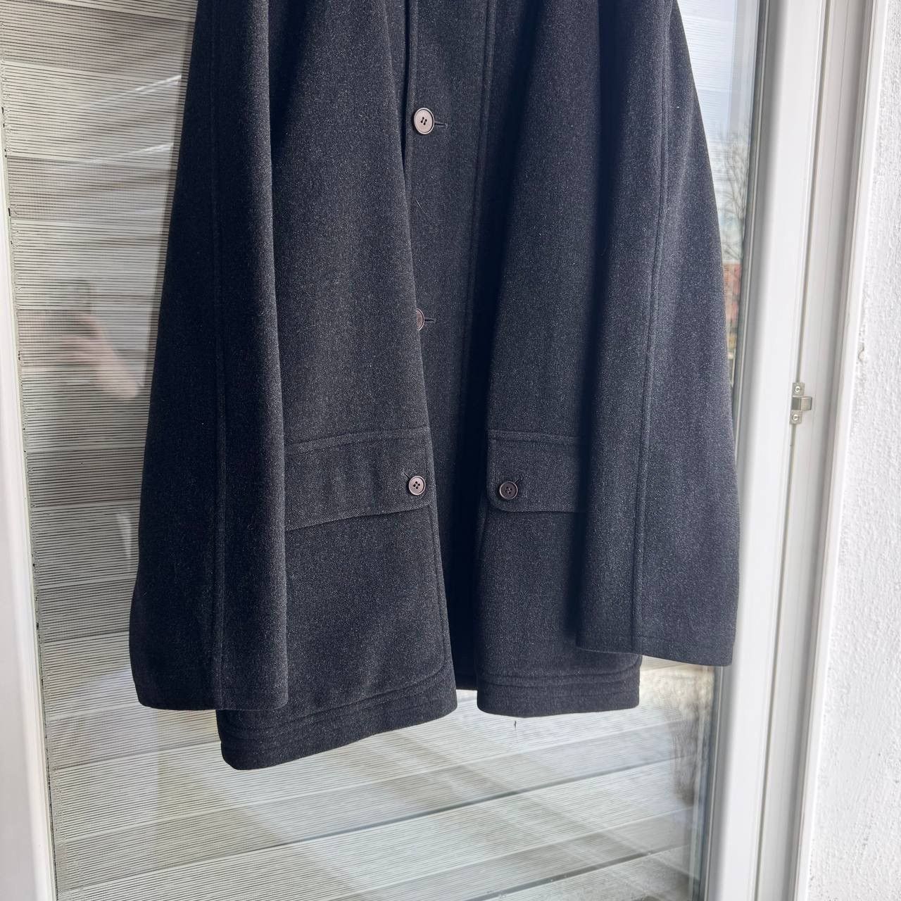 Cerruti 1881 Cerruti Vintage Lana Wool Premium Retro Long Trench Coat Size US XL / EU 56 / 4 - 3 Thumbnail
