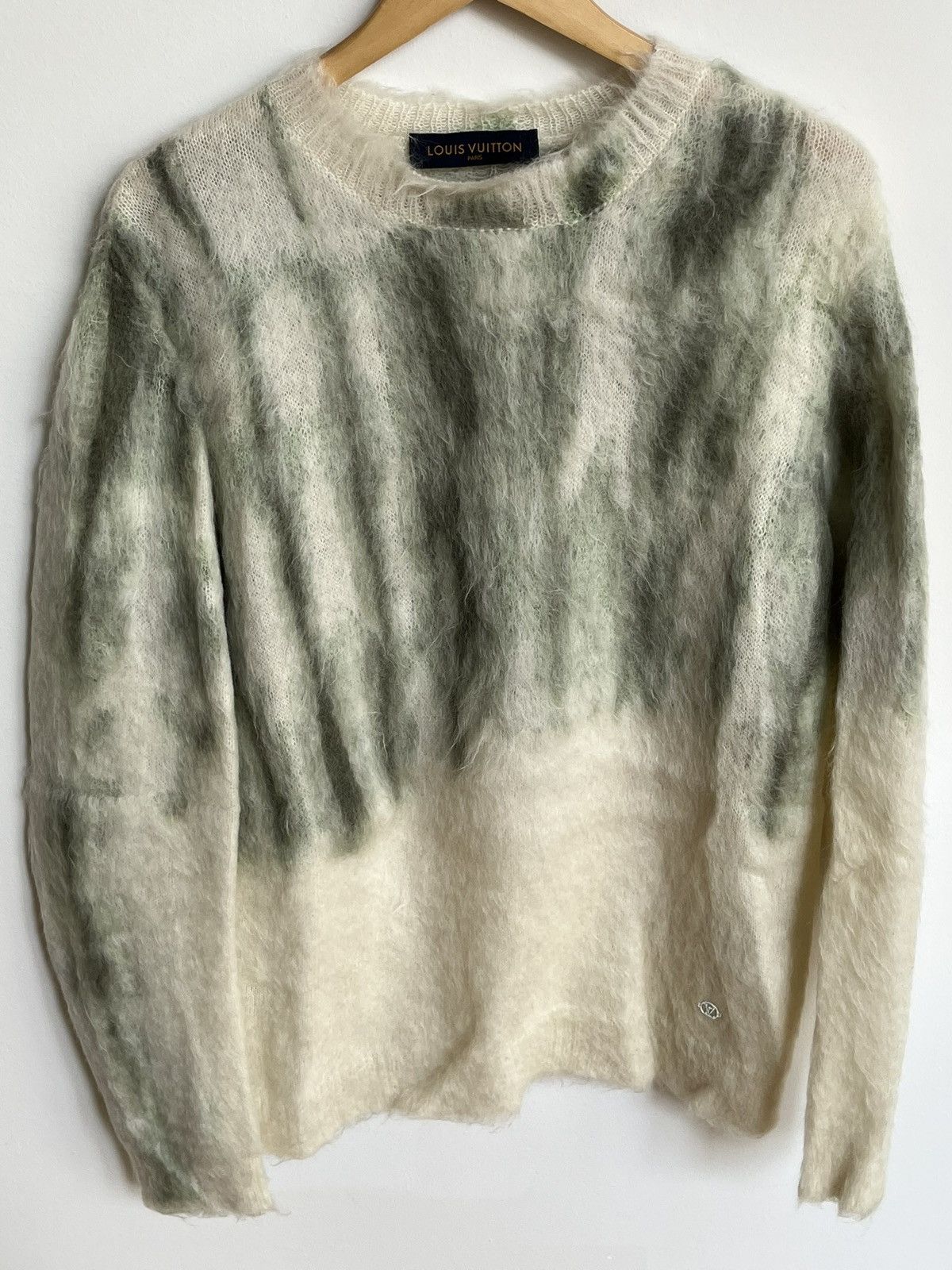 Louis Vuitton Louis Vuitton SS19 Plain Rainbow Dyed Mohair Sweater Size US S / EU 44-46 / 1 - 3 Thumbnail