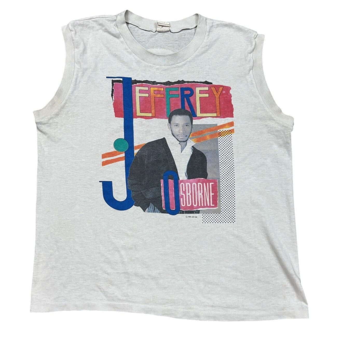 Band Tees × Vintage Vintage 80s Jeffrey Osborne Don't Stop Concert Tank Men's M Size US M / EU 48-50 / 2 - 1 Thumbnail