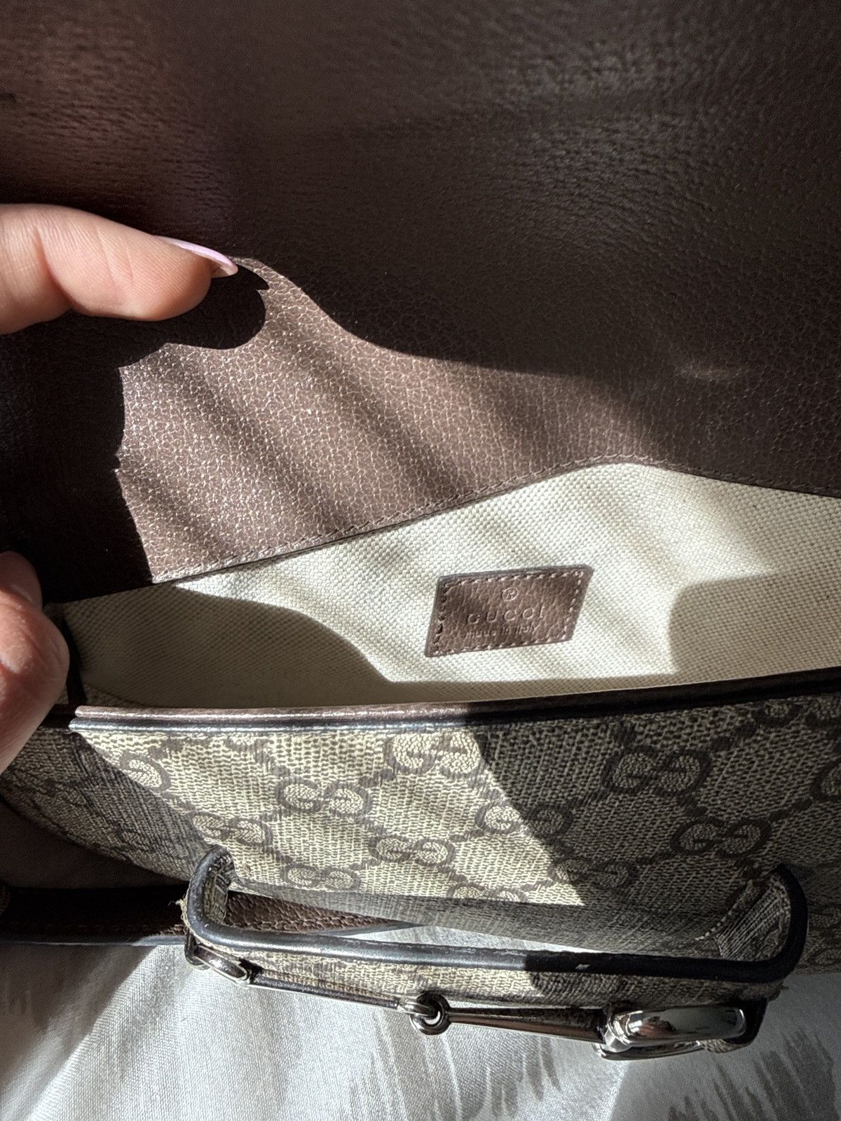 Gucci Gucci Horsebit 1955 Mini Shoulder Bag Size ONE SIZE - 9 Thumbnail