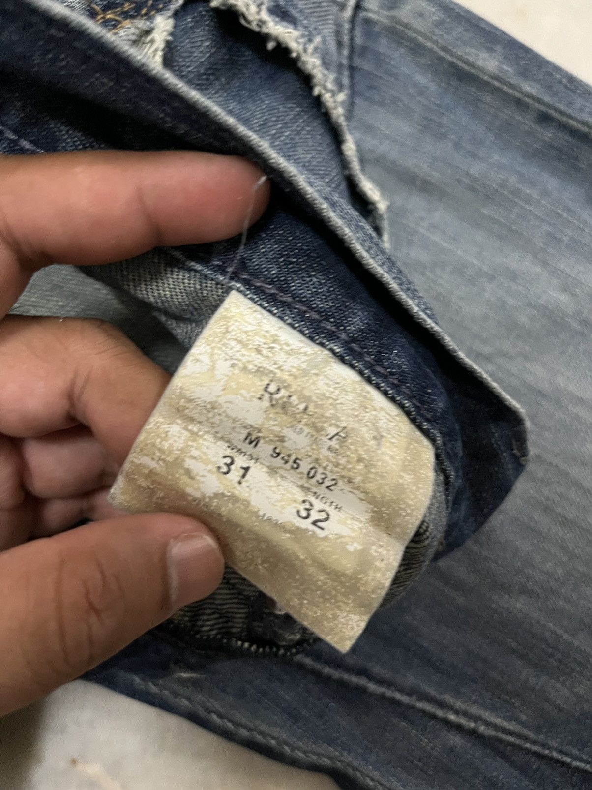 Replay REPLAY JEANS DISTRESSED Size US 33 - 12 Thumbnail
