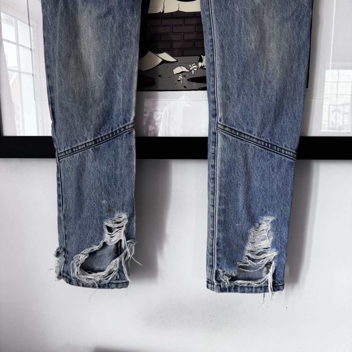 Rhude Rhude Paint Splatter Jeans Size US 30 / EU 46 - 3 Thumbnail