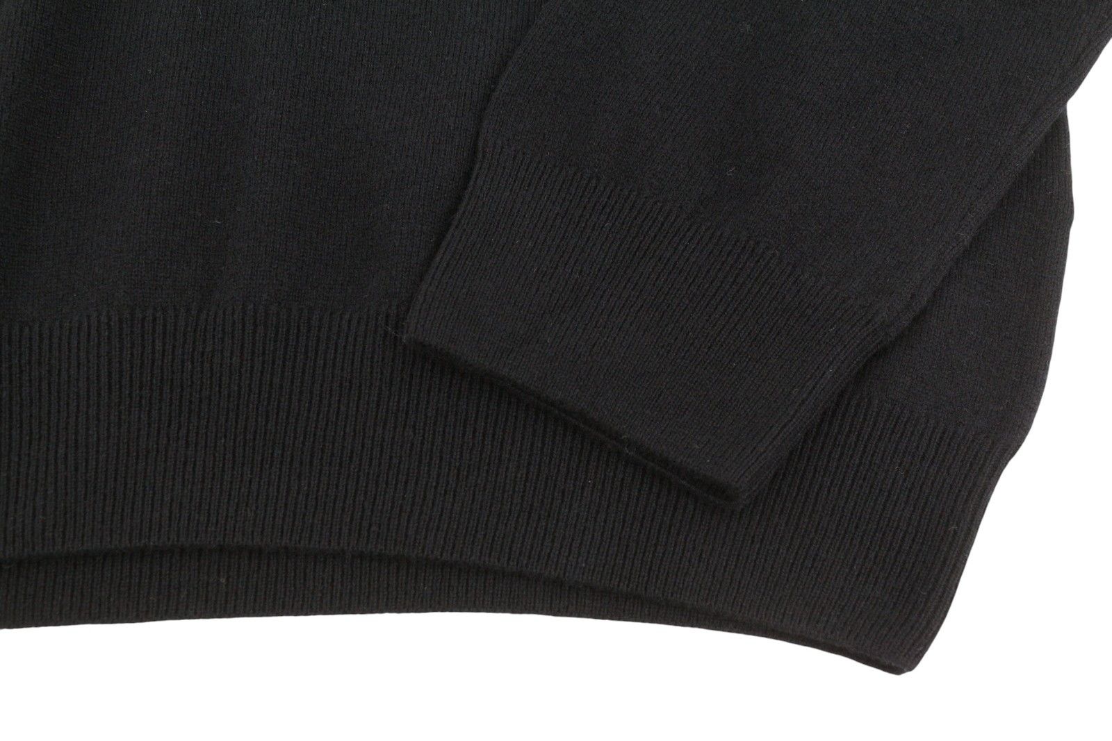 Ralph Lauren BLACK 2XL Half Zip Neck Wool Pullover Jumper 86939 Size US XXL / EU 58 / 5 - 6 Thumbnail