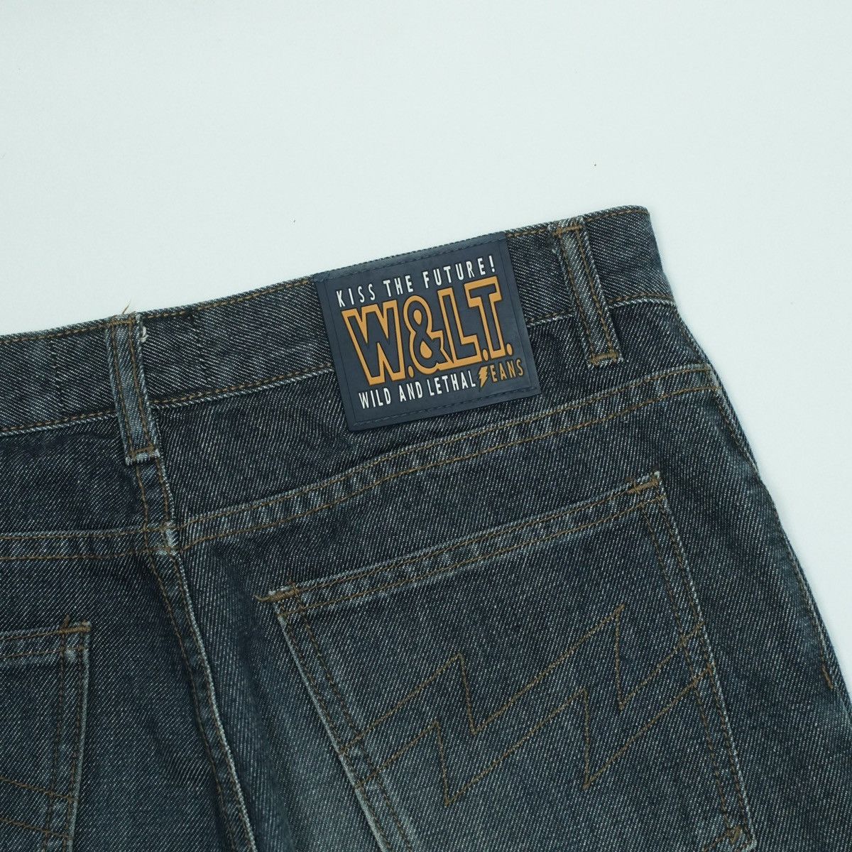 Walter Van Beirendonck *NoTariff Walter Van Beirendonck W&LT Denim Pants Size 29" - 8 Thumbnail