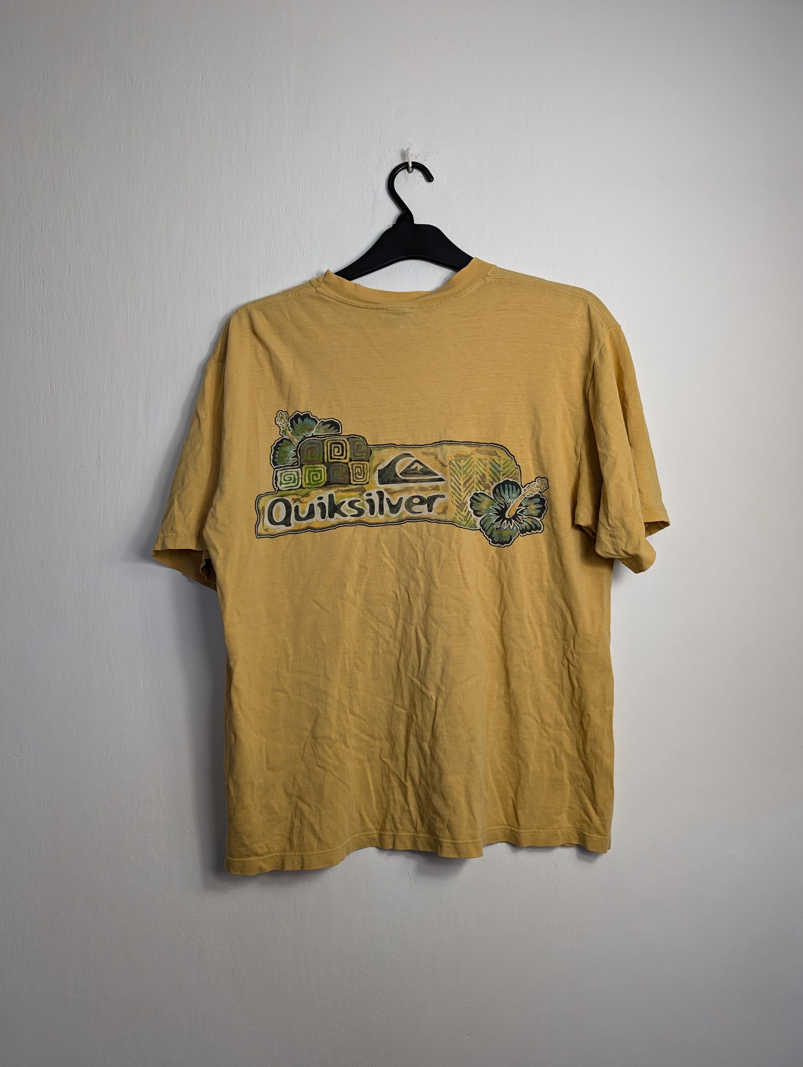 Quiksilver Vintage Quiksilver T-shirt Distressed Surf Skate Size US M / EU 48-50 / 2 - 1 Thumbnail