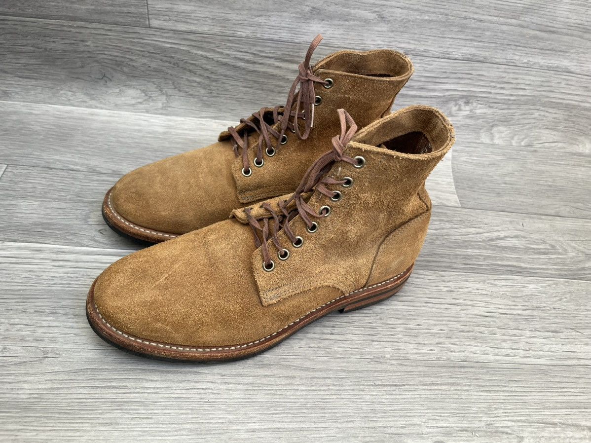 Oak Street Bootmakers Oak street boot maker rough out tan service boots Size US 8 / EU 41 - 6 Thumbnail
