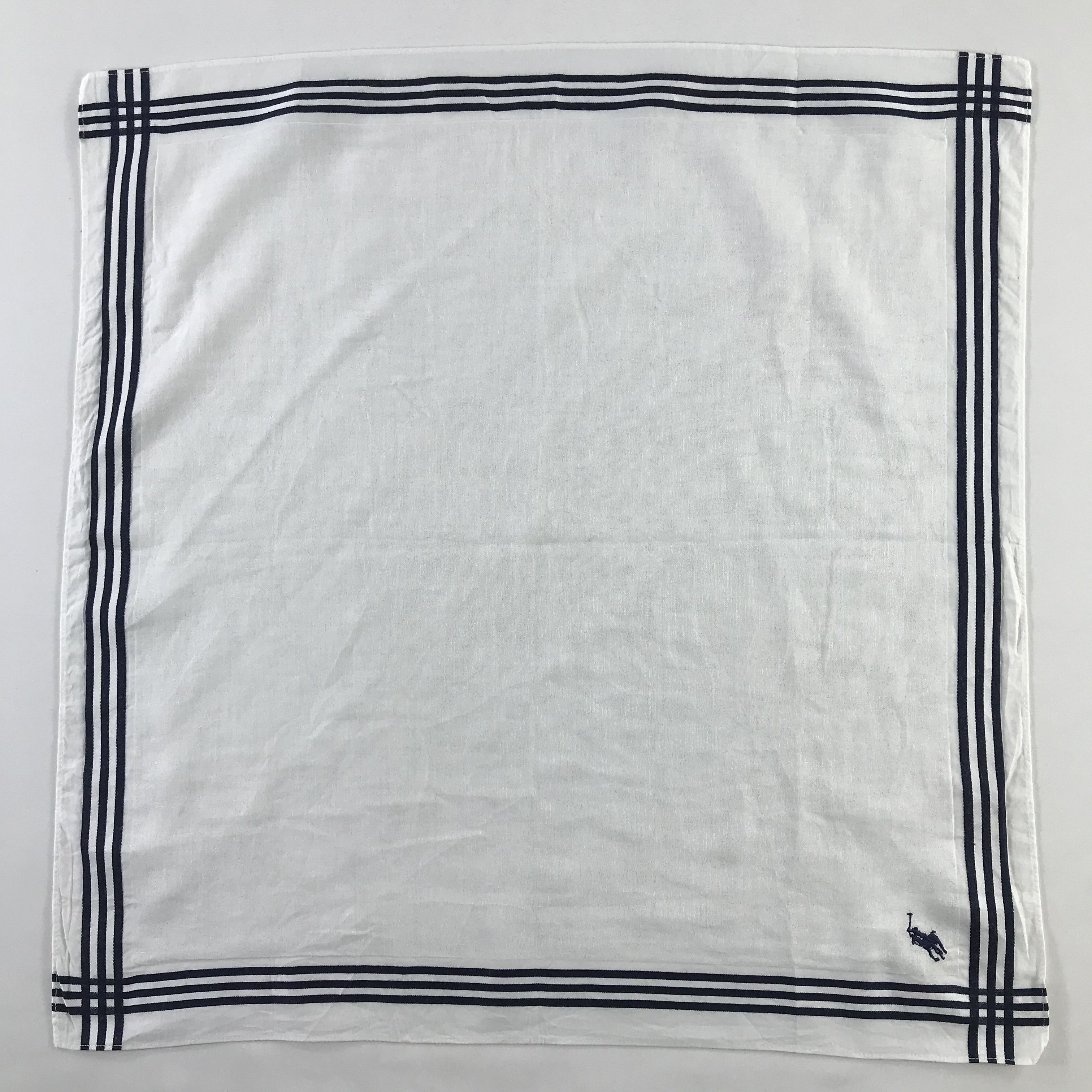 Polo Ralph Lauren × Vintage Polo Ralph Lauren Bandana / Handkerchief /Neckerchief -S1178 Size ONE SIZE - 1 Thumbnail