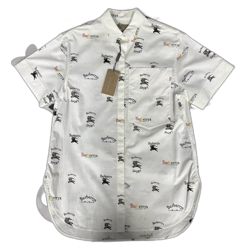 Burberry Burberry Rainbow Pony Short Sleeve Shirt Size US M / EU 48-50 / 2 - 1 Thumbnail