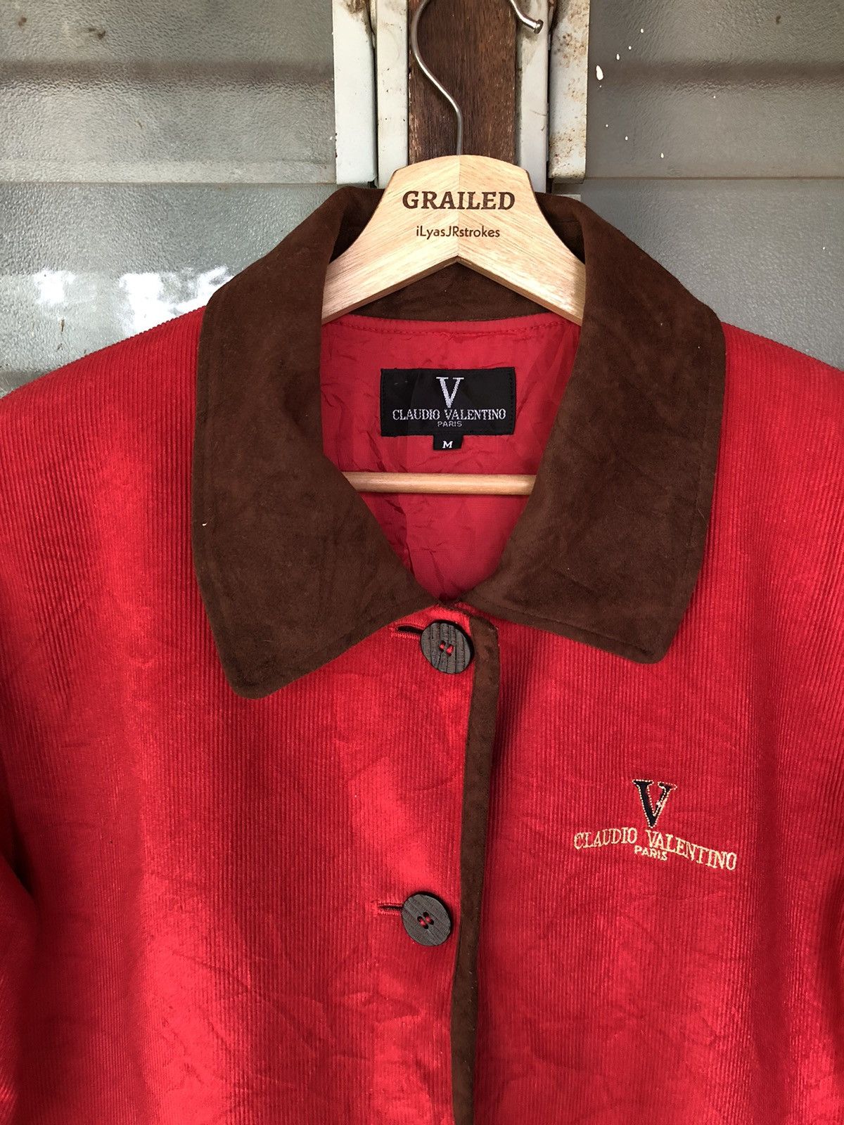 If Six Was Nine × Japanese Brand × RED Valentino Claudio Valentino Paris Red Jacket Size M / US 6-8 / IT 42-44 - 4 Thumbnail