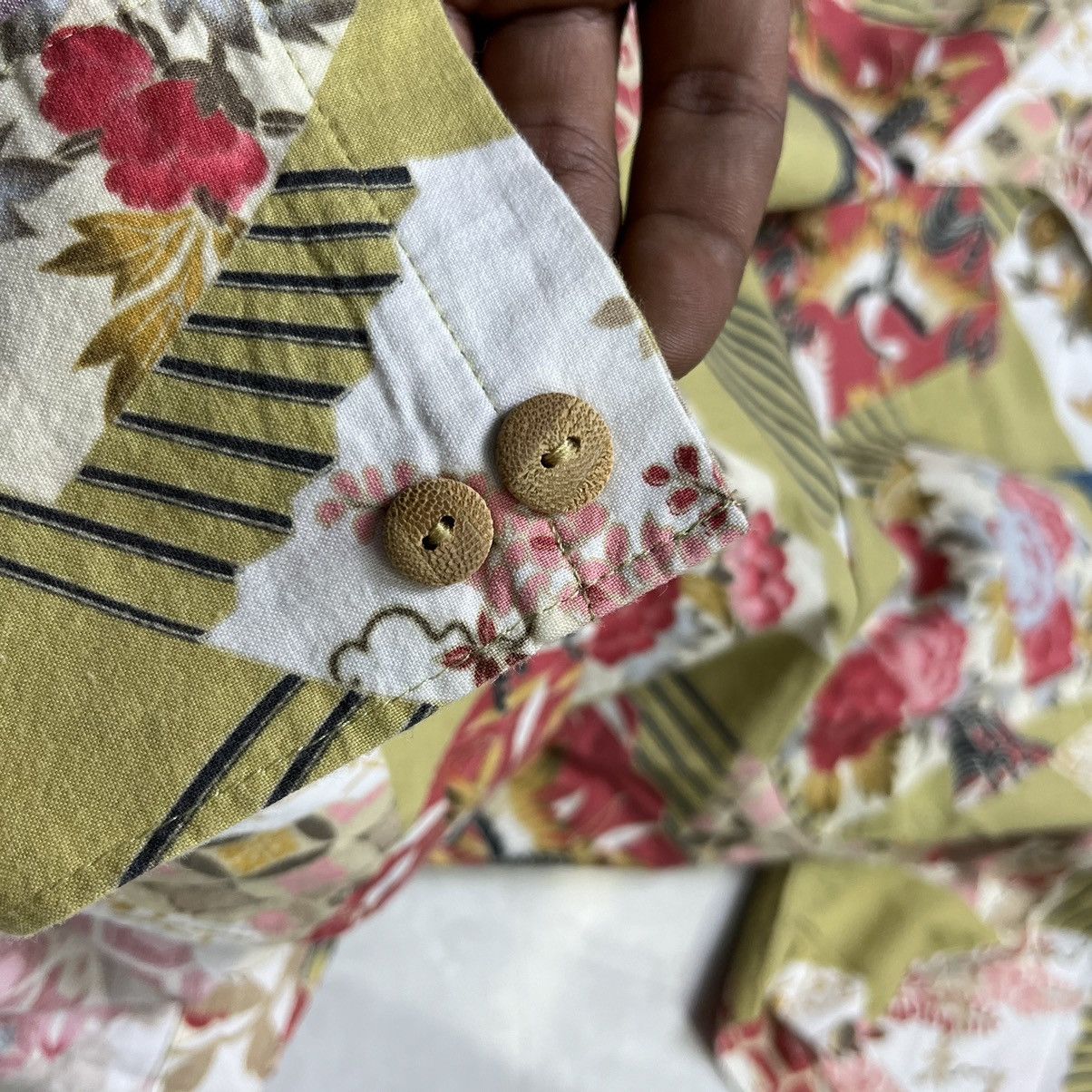 Japanese Brand Takeo Kikuchi loop collar hawaiian shirt inspired issey Size US M / EU 48-50 / 2 - 7 Thumbnail