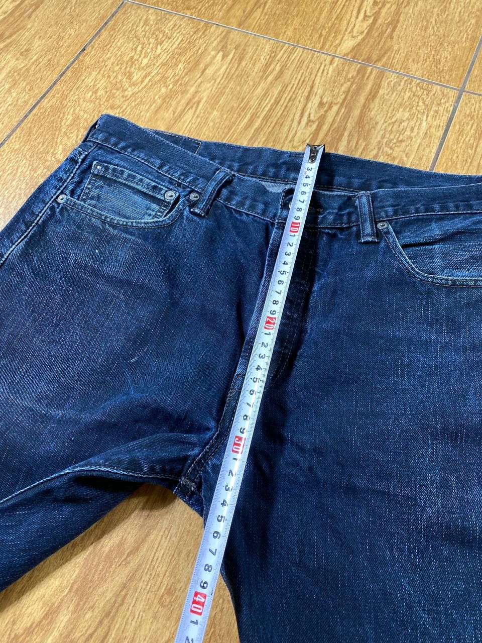 Levi's × Vintage Levi’s 501 Vintage 90s Custom Cut Distressed Denim Shorts Size US 34 / EU 50 - 6 Thumbnail