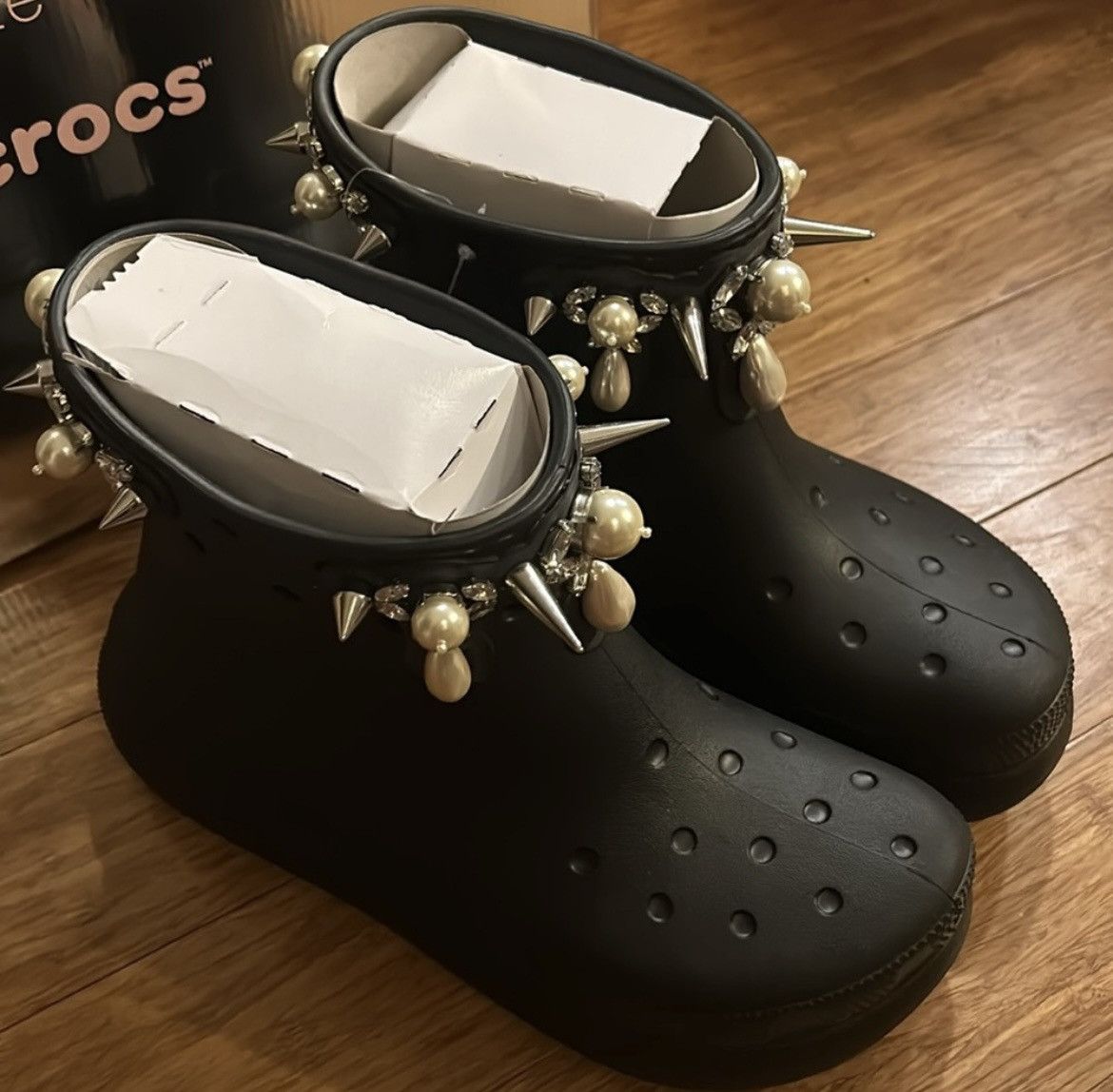 Crocs × Simone Rocha Simone Rocha Crocs Crush Boot Black Men size 9 Size US 9 / EU 42 - 2 Thumbnail