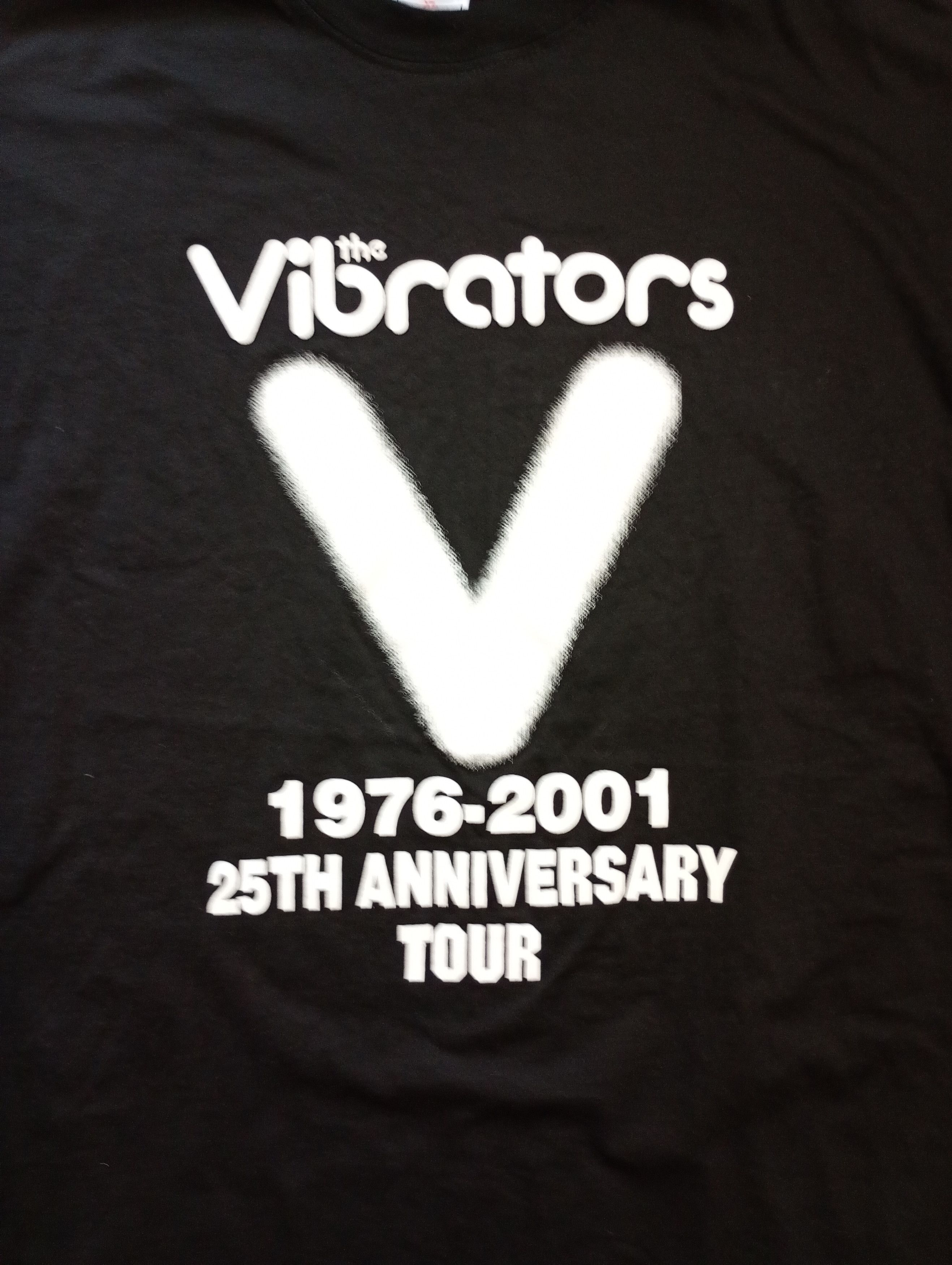 Band Tees The Vibrators 25th Anniversary Tour 2001 T-Shirt Size US XL / EU 56 / 4 - 5 Thumbnail
