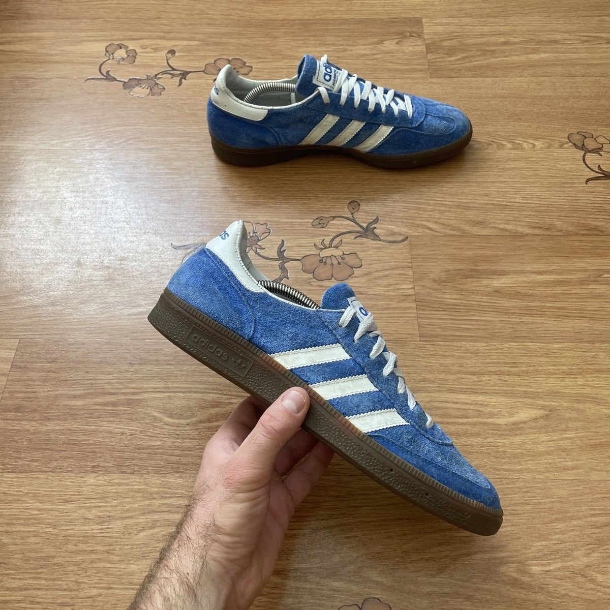 Adidas Vintage Adidas Spezial Blue white Sneakers Size US 9.5 / EU 42-43 - 1 Thumbnail