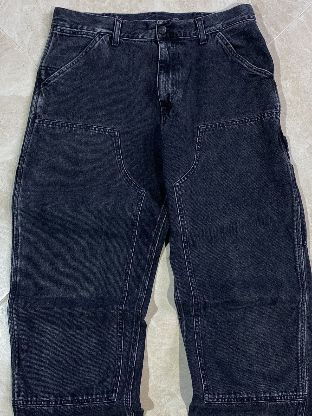 Carhartt Carhartt Double Knee Pant Washed Y2k Strertwear Style Size US 34 / EU 50 - 8 Thumbnail