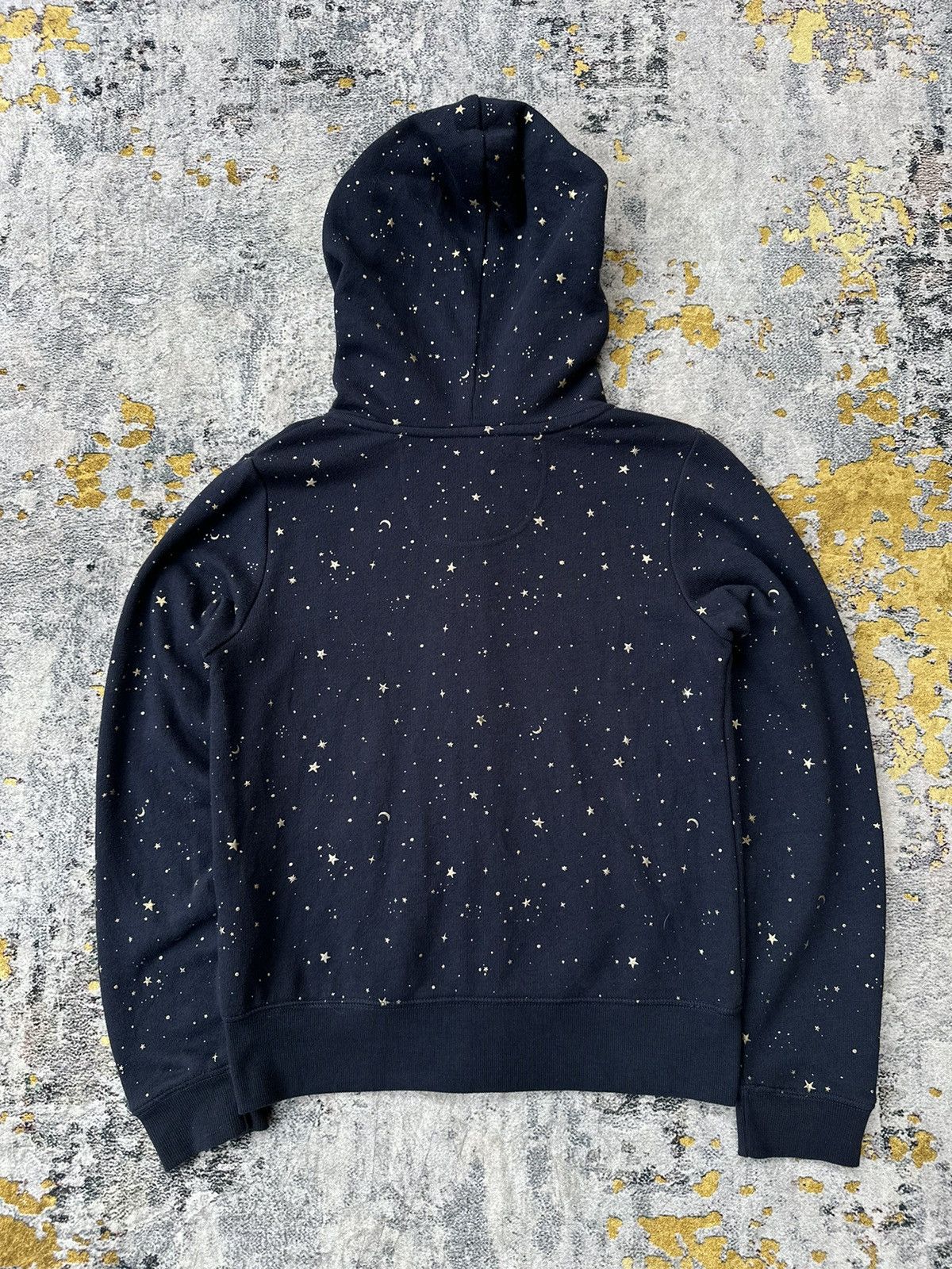20471120 MOON AND STARS GLITTER ZIP HOODIE IFSIXWASNINE LGB STYLE Size S / US 4 / IT 40 - 2 Thumbnail
