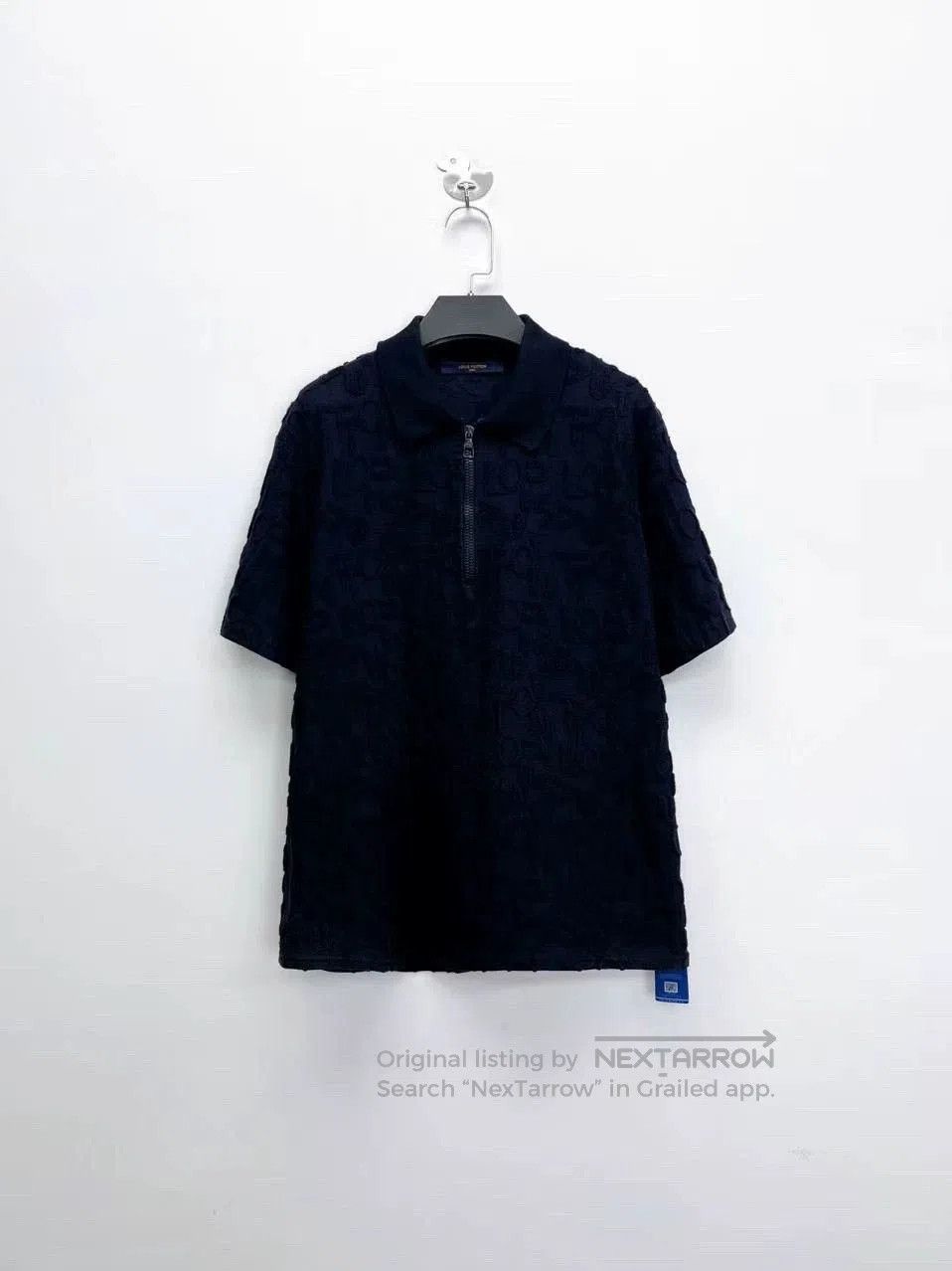Louis Vuitton louis vuitton navy blue short sleeve polo. Size US M / EU 48-50 / 2 - 1 Thumbnail