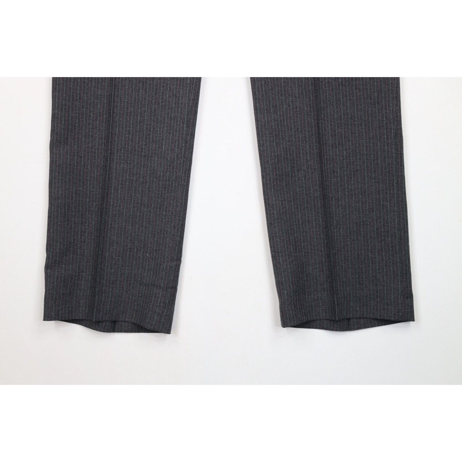 Vintage Vintage 70s Streetwear Wool Striped 2 Piece Wedding Suit Size 42R - 14 Thumbnail