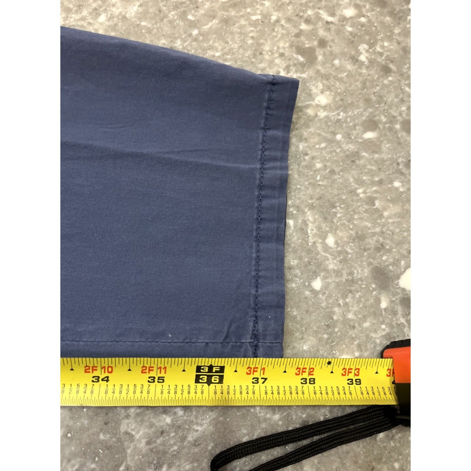 Peter Millar Peter Millar Crown Crafted Chinos Pants 32 x 37 Washed Navy Stretch Flat Front Straight Men Regular Casual Business Wedding 90s? Wait. Size US 32 / EU 48 - 6 Thumbnail