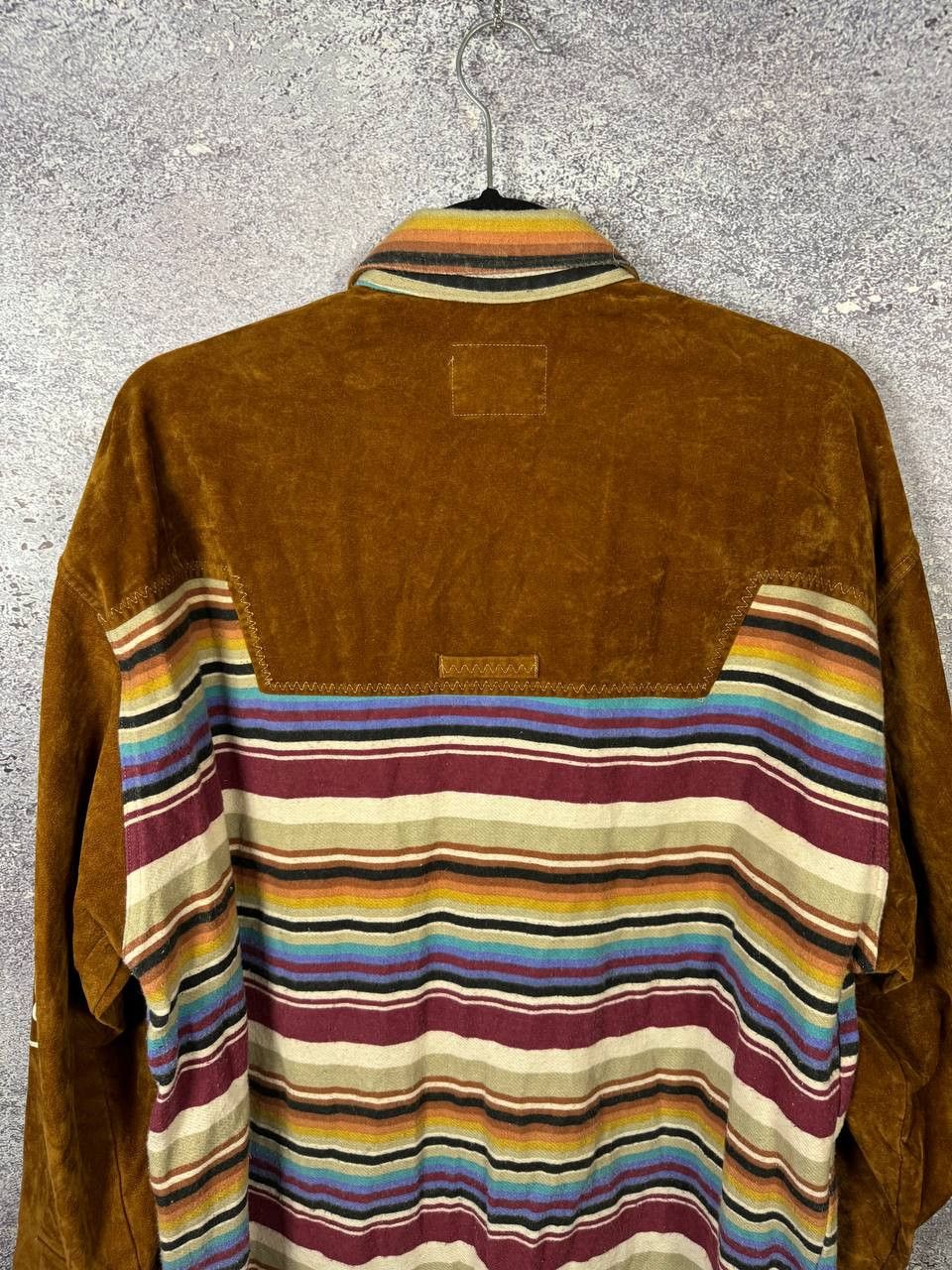 Spinash RARE SPINASH Western Flannel Cowboy Cut Aztec Shirt Size US XL / EU 56 / 4 - 12 Thumbnail