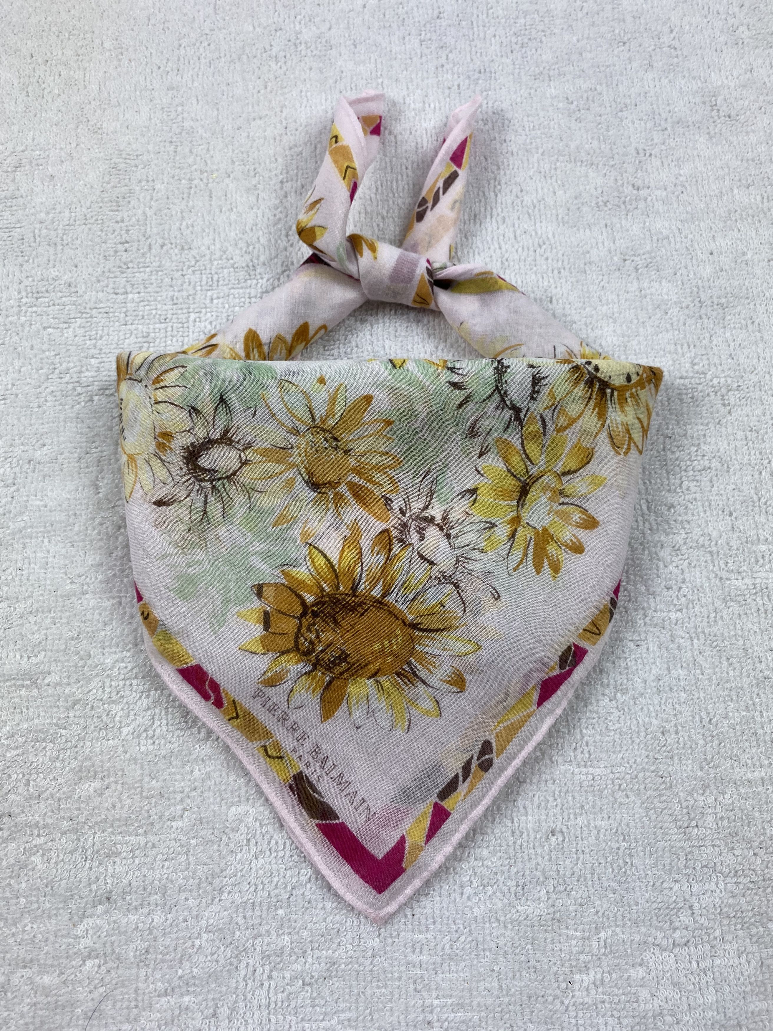 Pierre Balmain × Vintage Pierre Balmain Handkerchief / Bandana / Neckerchief Size ONE SIZE - 2 Thumbnail